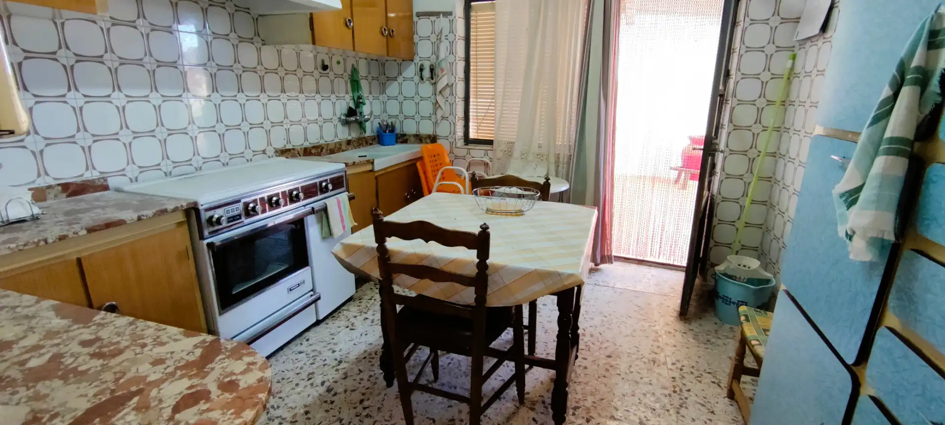Cuina de Casa adosada en venda en Aledo amb Terrassa, Traster i Moblat