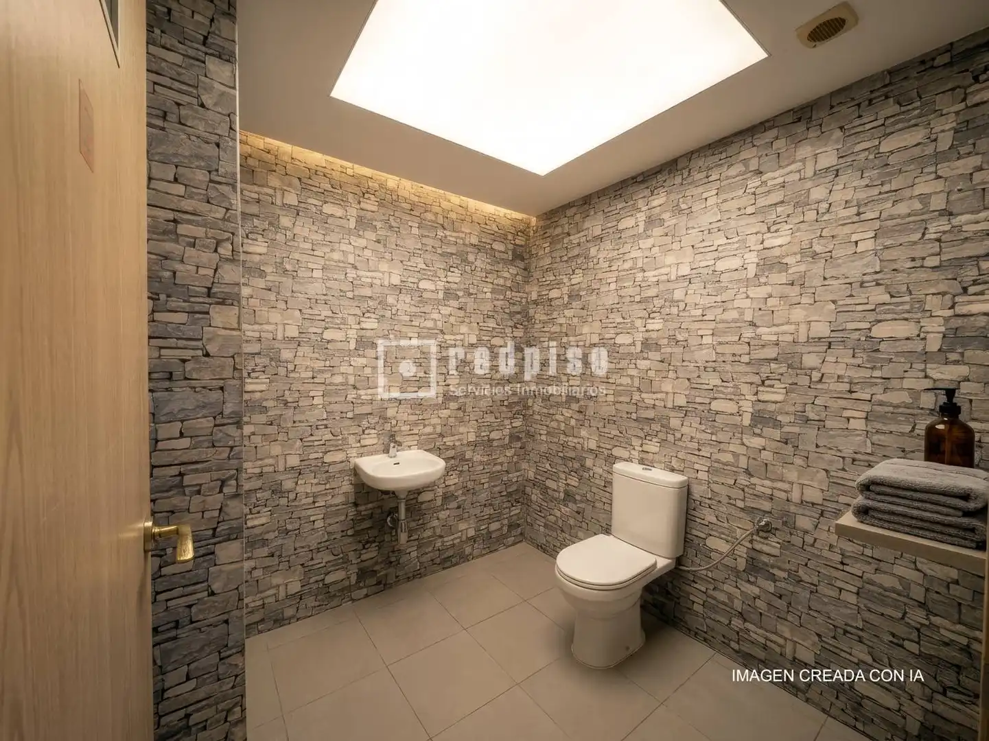 Bathroom of Commercial properties for rent in Madrid