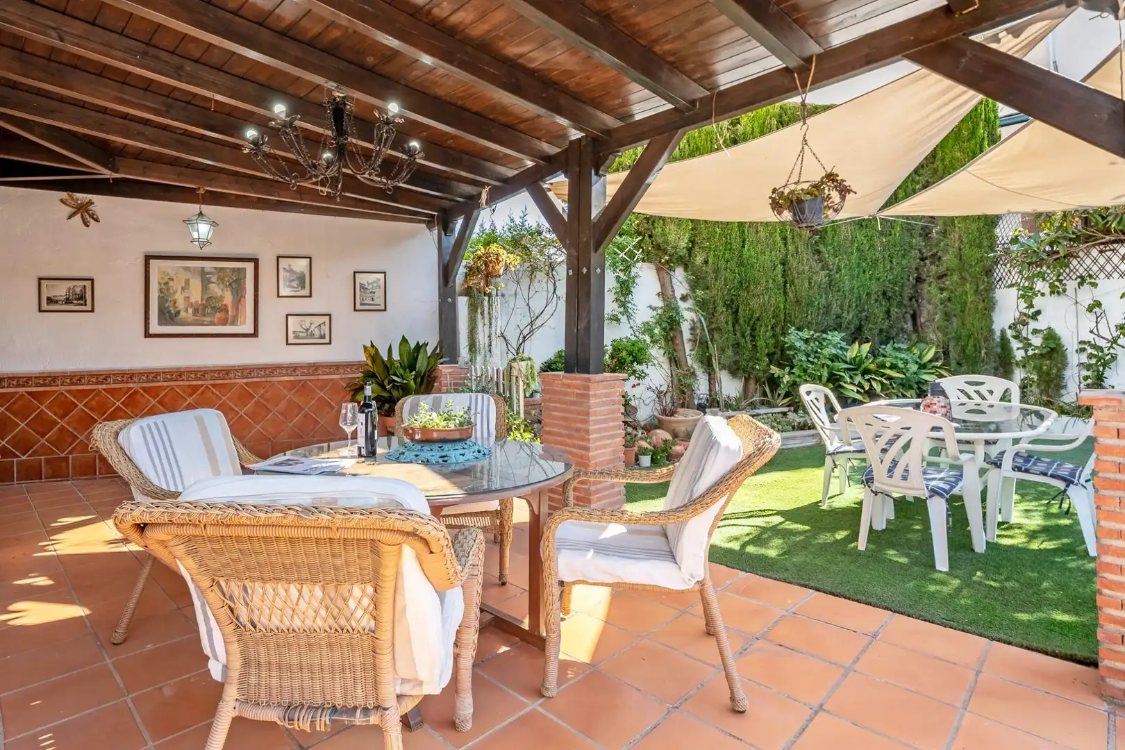 Terrace of Houses for sale in Jun  with Air Conditioner, Heating and Private garden