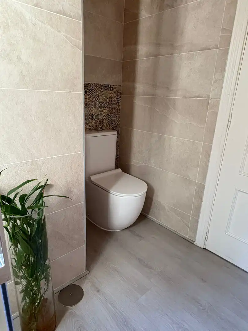 Baño de Casa o chalet en venta en Villanueva de la Vera con Aire acondicionado y Jardín privado