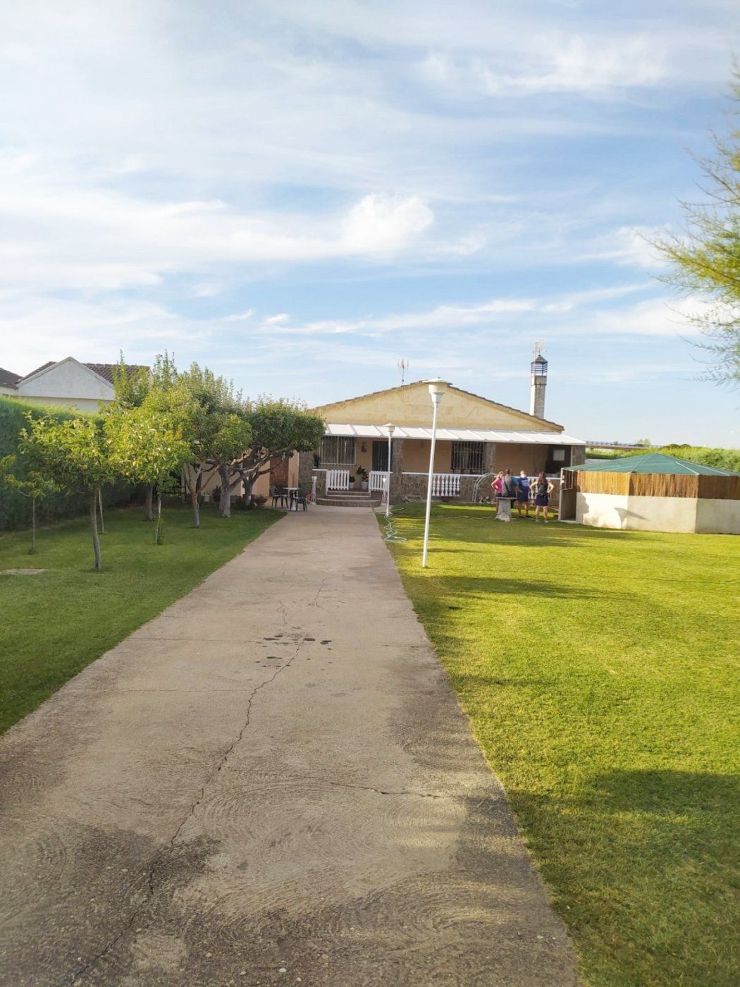 Jardí de Casa o xalet en venda en Castellanos de Villiquera amb Calefacció, Terrassa i Piscina