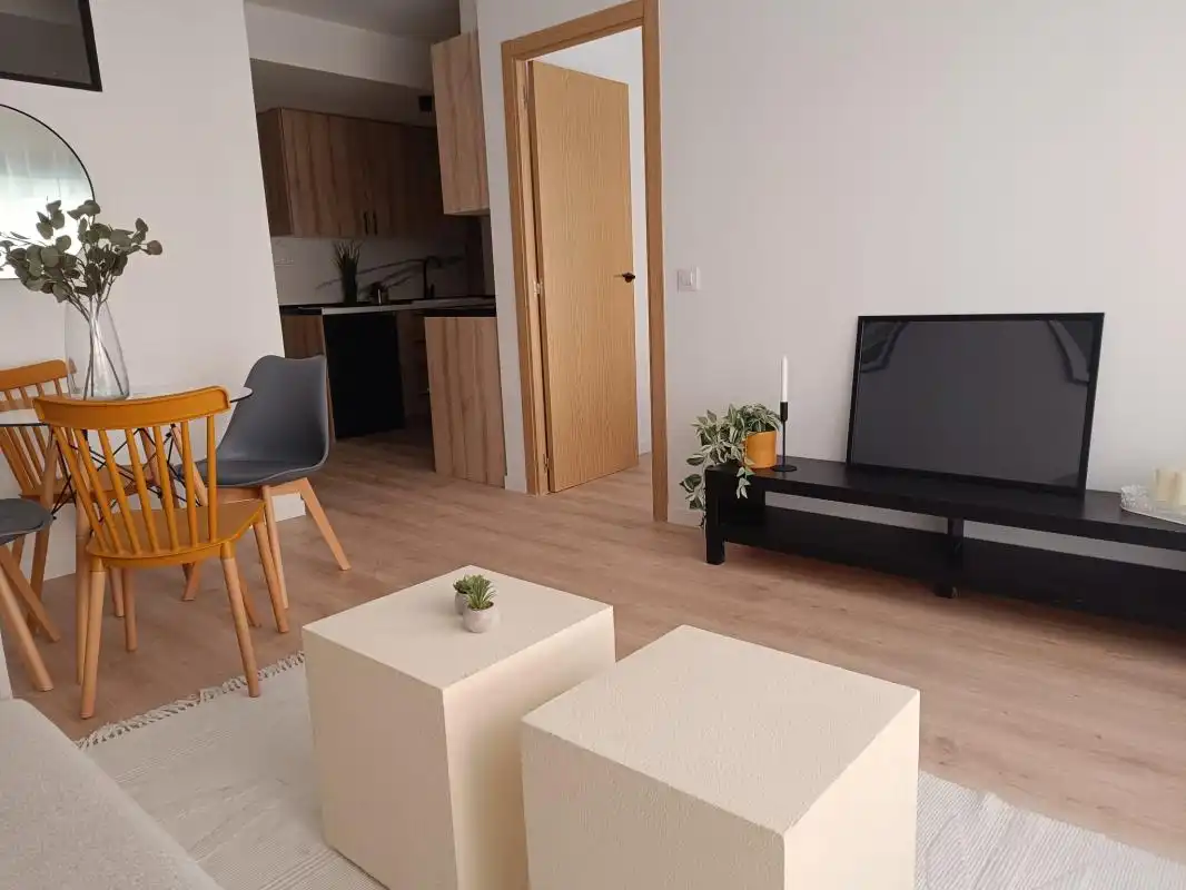 Living room of Flat for sale in Madrid  with Air Conditioner and Heating