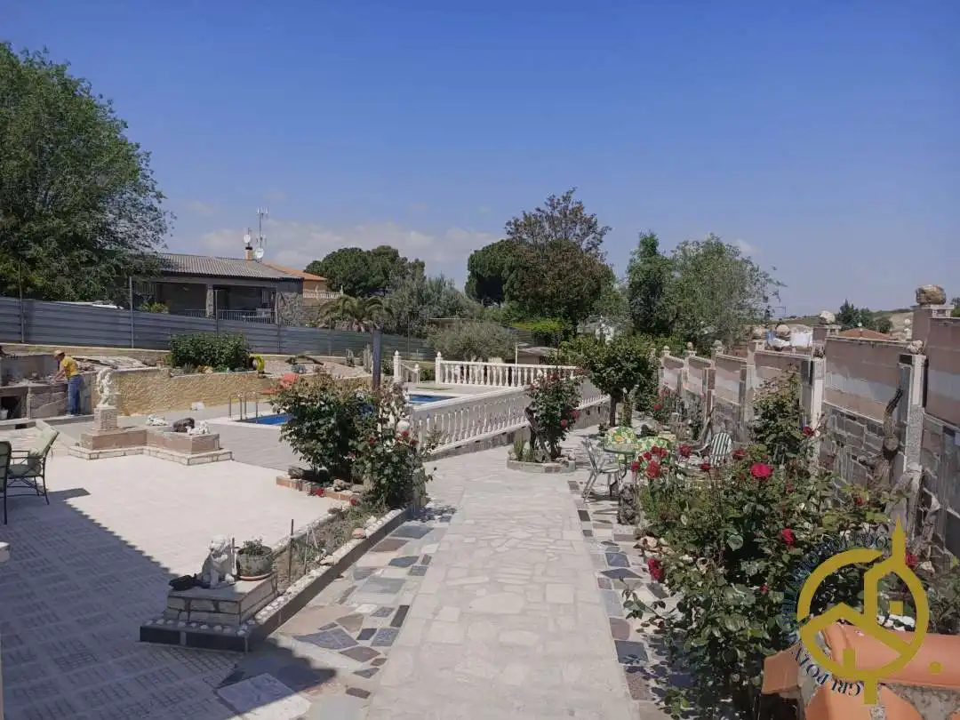Jardí de Casa o xalet en venda en El Viso de San Juan amb Aire condicionat, Calefacció i Jardí privat