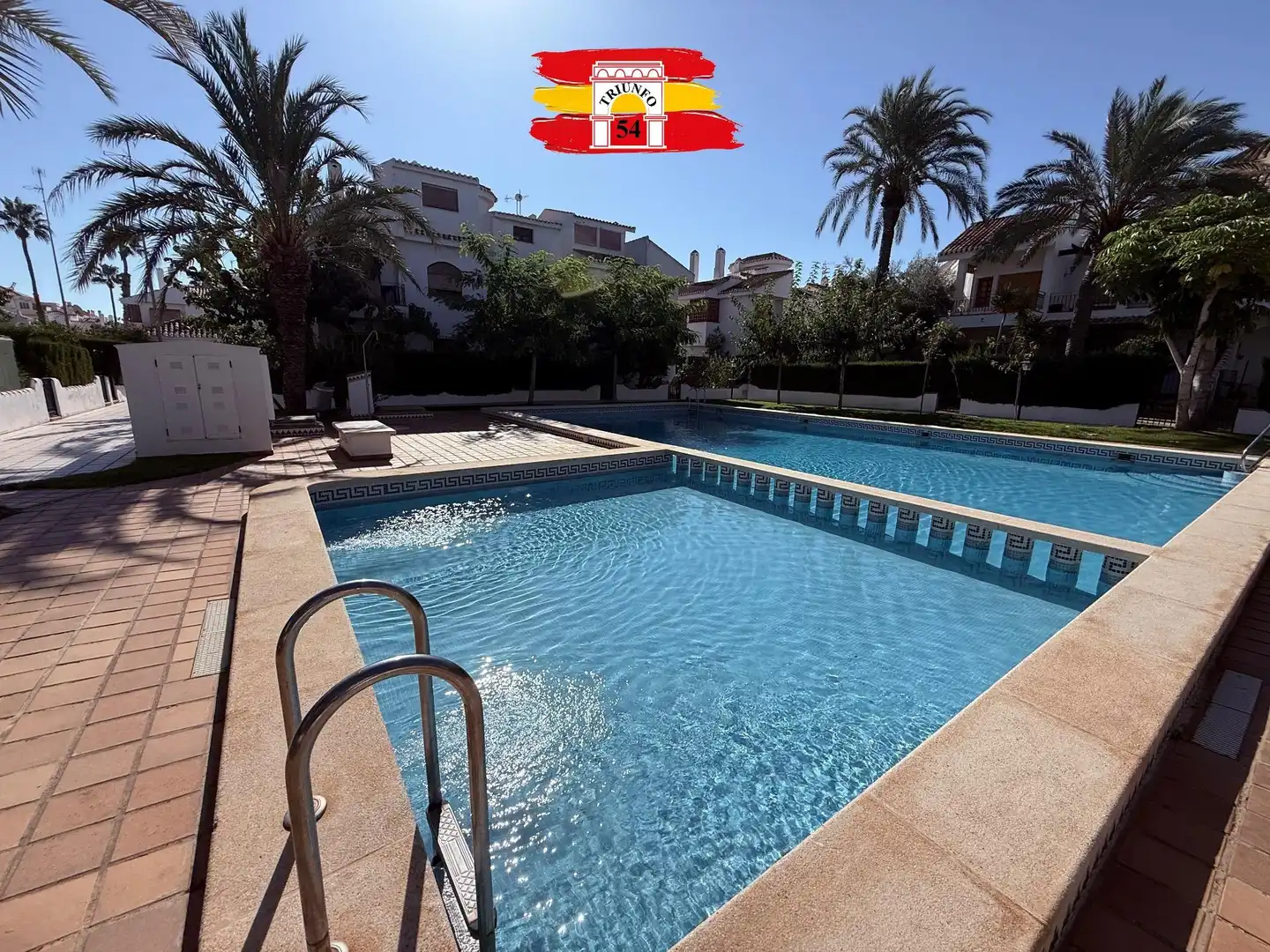 Piscina de Planta baja en venta en Pilar de la Horadada con Aire acondicionado, Jardín privado y Terraza