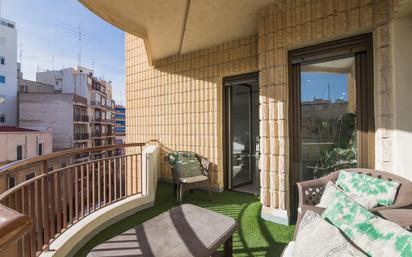 Balcony of Flat for sale in Elche / Elx  with Heating, Terrace and Balcony