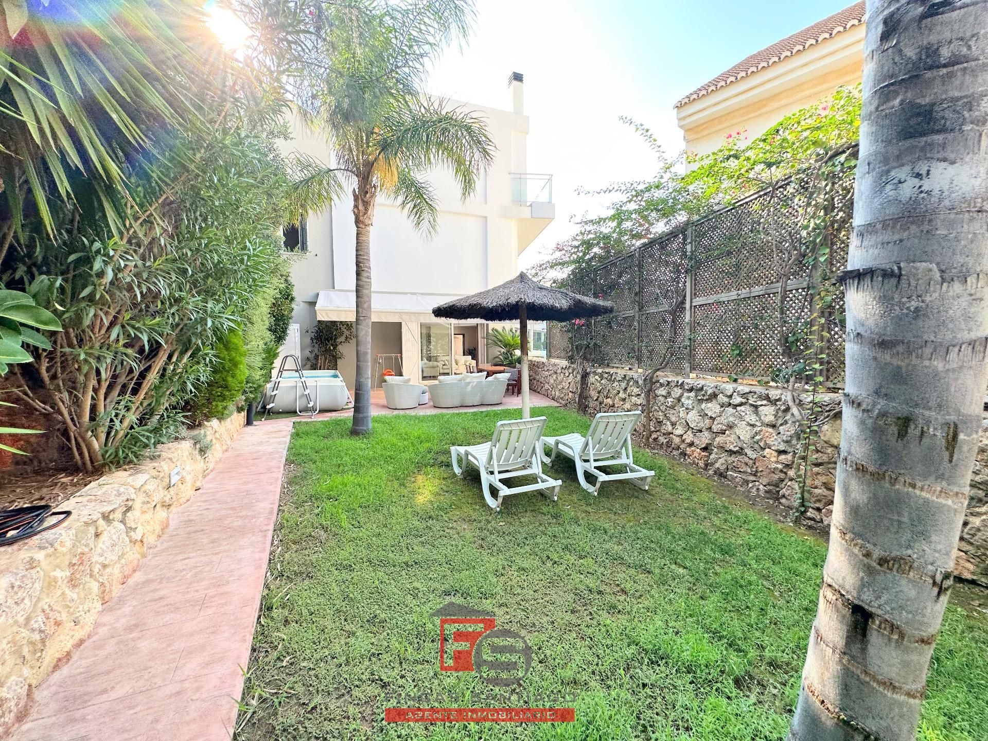 Garten von Haus oder Chalet zum verkauf in Cullera mit Klimaanlage, Heizung und Privatgarten