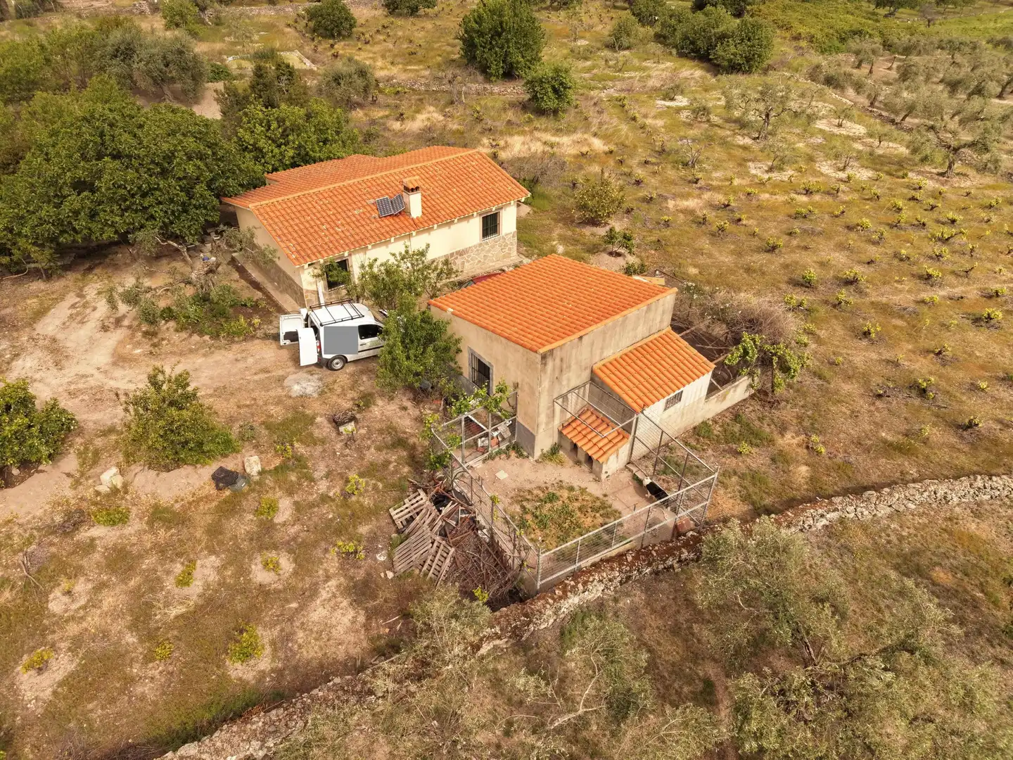Finca rústica en venta en Montánchez con Piscina