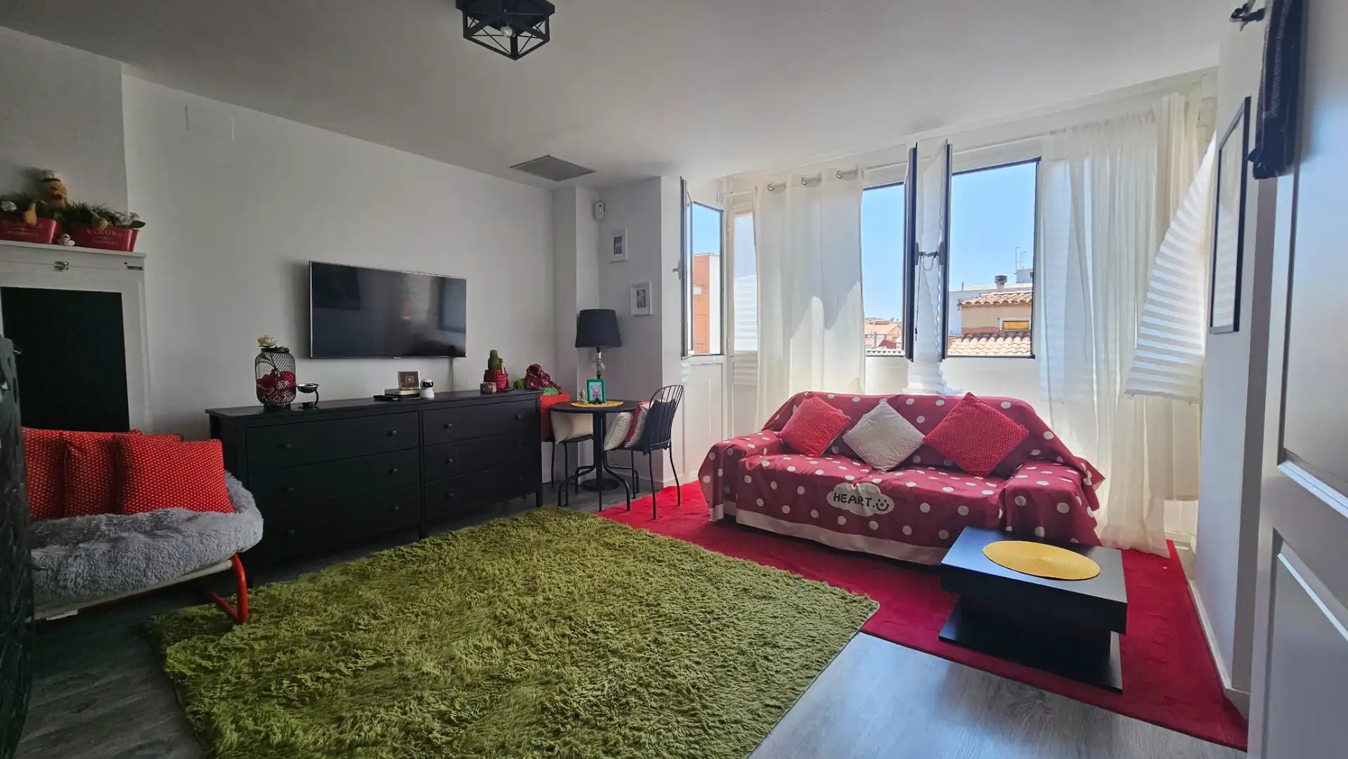 Sala d'estar de Pis en venda en Sabadell amb Aire condicionat, Calefacció i Parquet