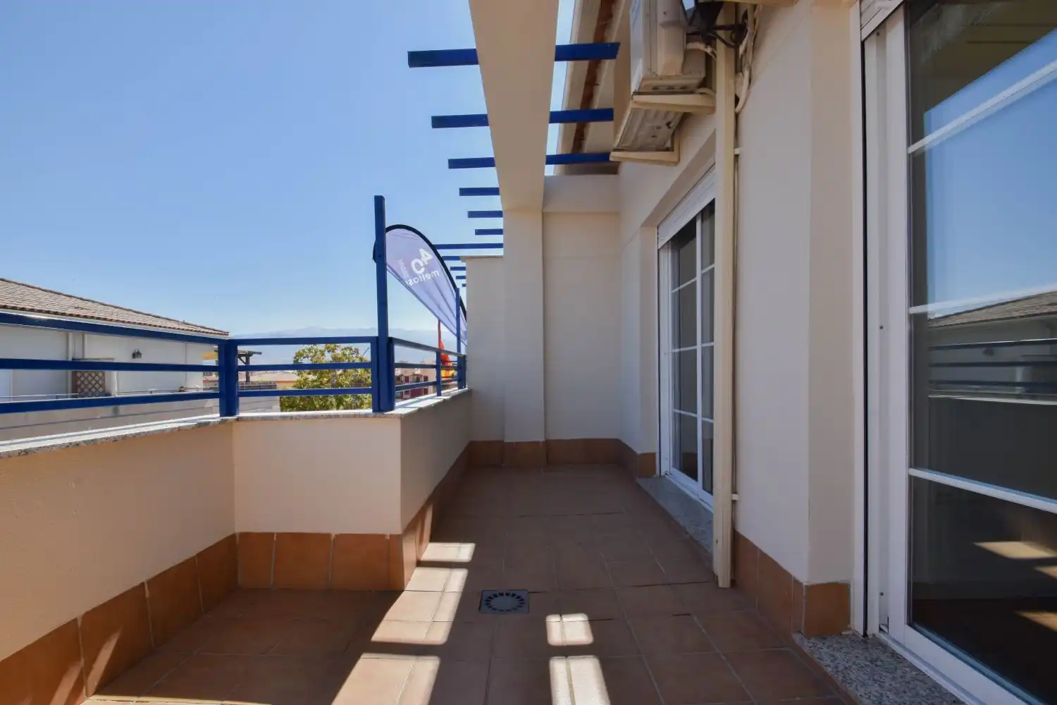 Terrasse von Dachboden zum Verkauf in Las Gabias mit Klimaanlage, Terrasse und Gemeinschaftspool