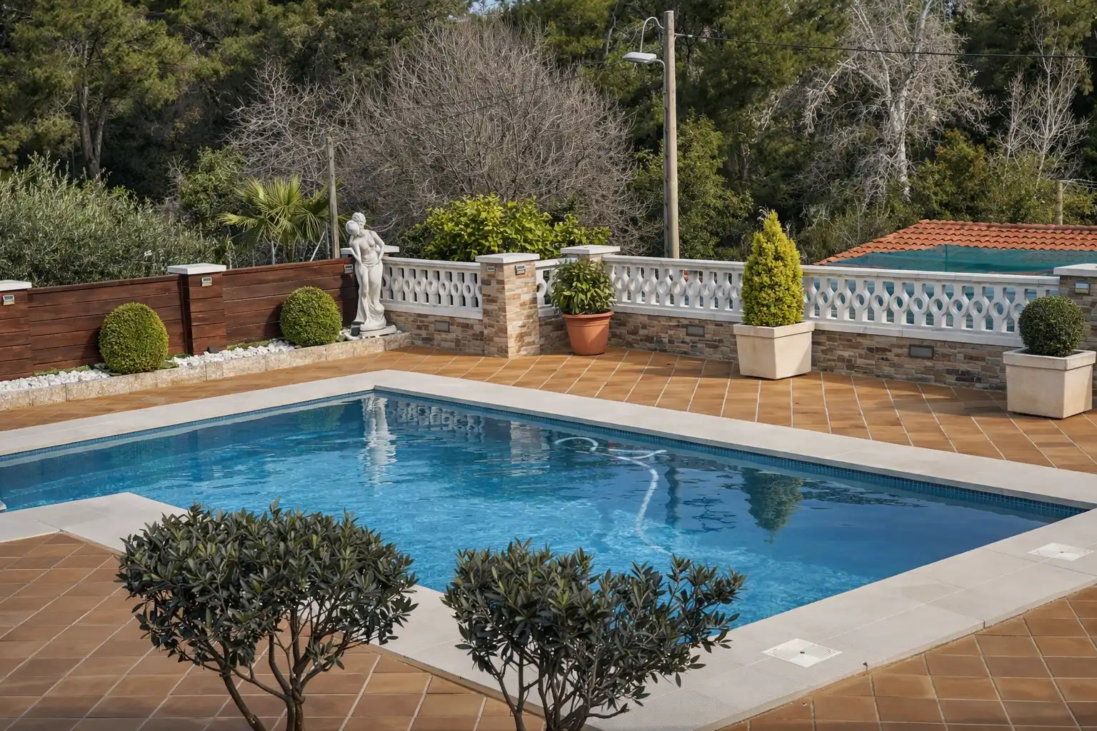 Piscina de Casa o xalet en venda en Rubí amb Calefacció, Jardí privat i Terrassa