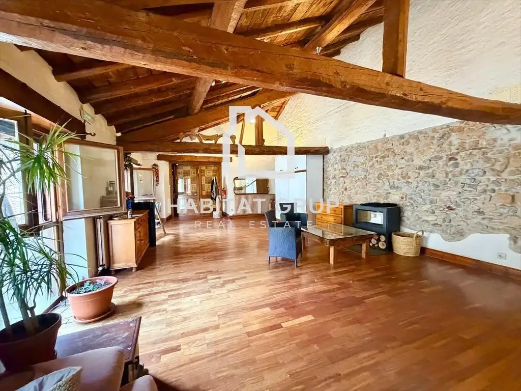 Sala d'estar de Casa o xalet en venda en Prats i Sansor amb Calefacció, Terrassa i Traster