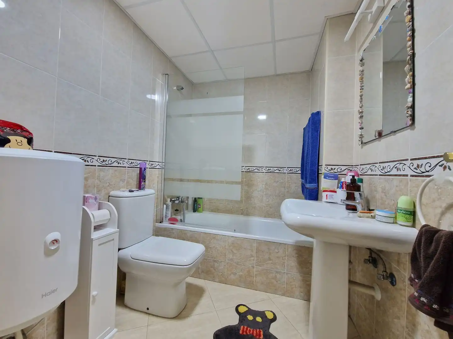 Bathroom of Flat for sale in Turre  with Swimming Pool, Furnished and Community pool