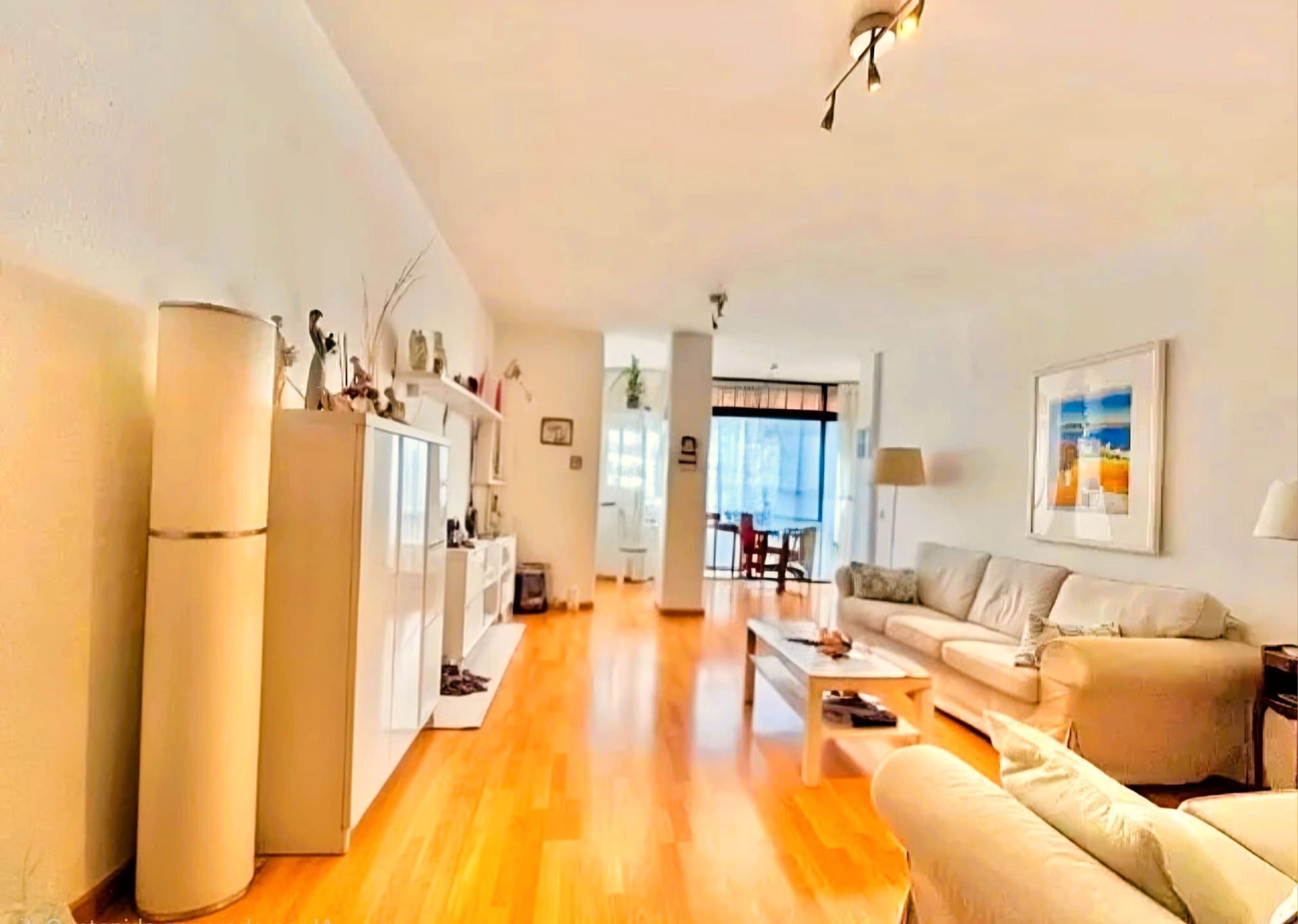 Living room of Flat for sale in Fuengirola  with Air Conditioner, Heating and Terrace