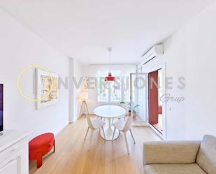 Sala d'estar de Pis de lloguer en  Barcelona Capital amb Aire condicionat, Calefacció i Terrassa
