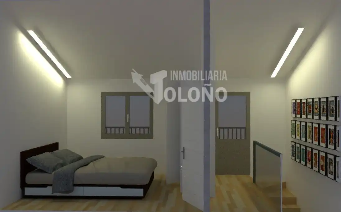 Habitación de Casa adosada en venta en Zarratón con Calefacción, Jardín privado y Parquet