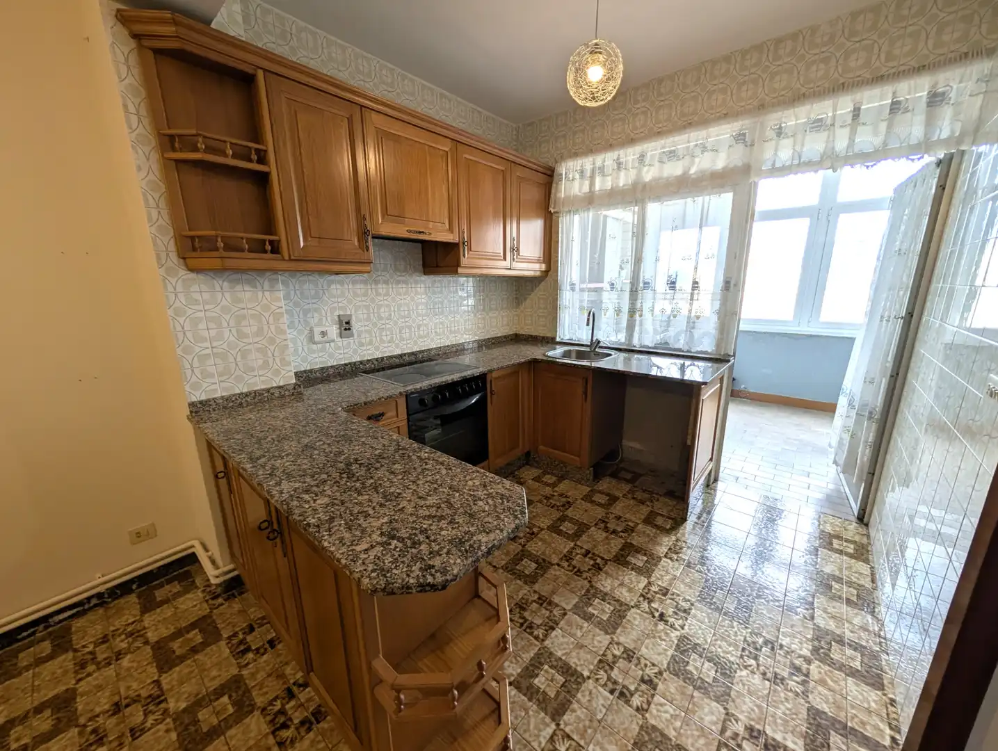 Kitchen of Flat for sale in Narón