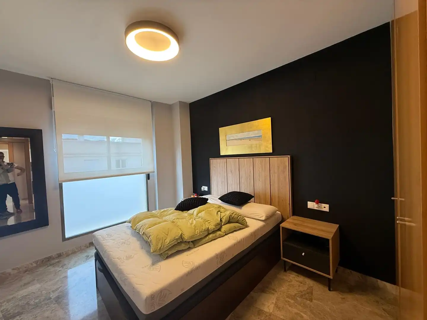 Bedroom of Flat for sale in Alcoy / Alcoi  with Heating, Furnished and Balcony