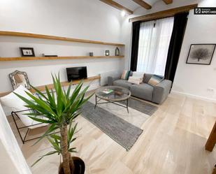 Sala d'estar de Apartament per a compartir en  Valencia Capital amb Aire condicionat, Calefacció i Terrassa