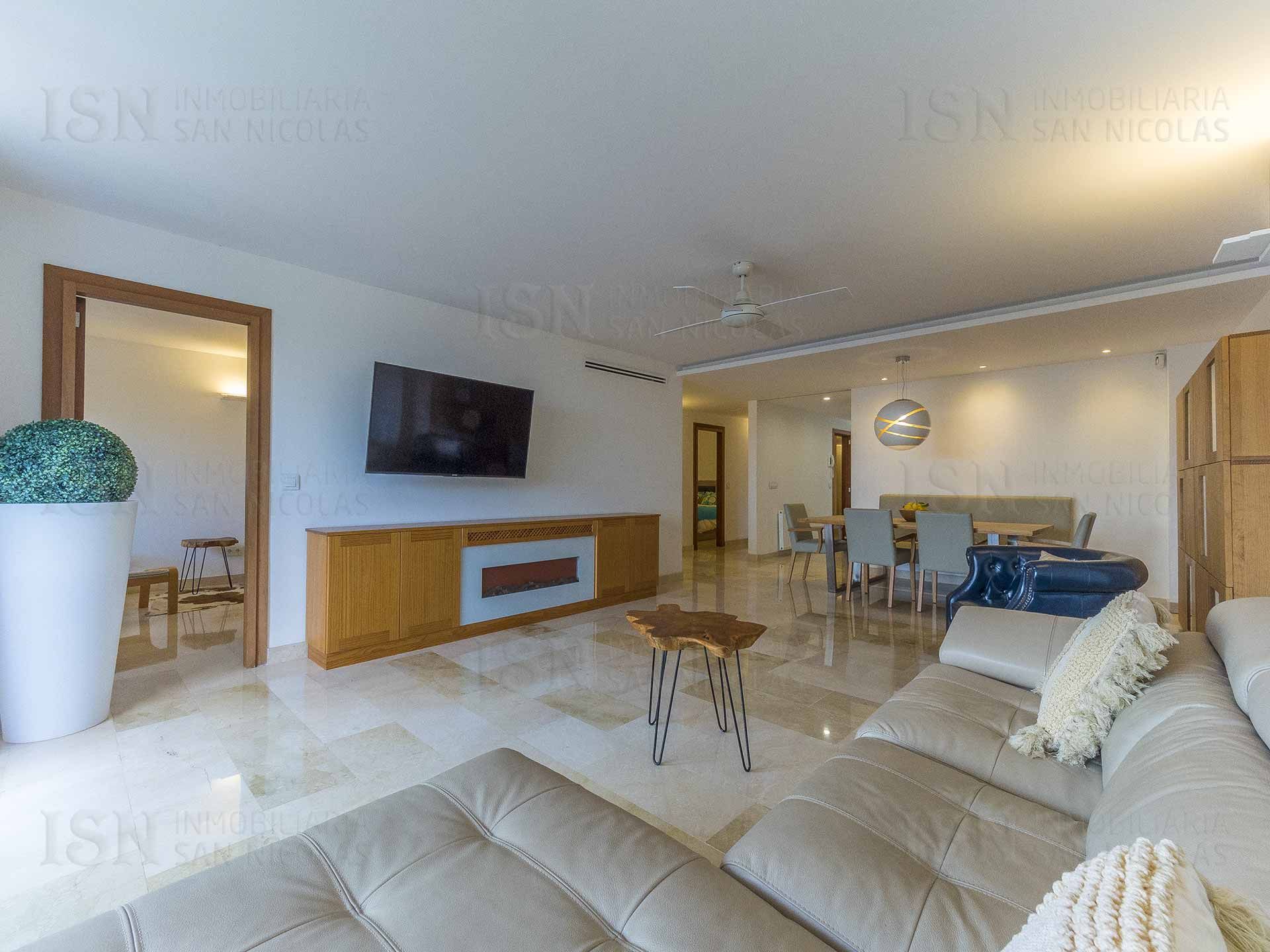 Sala d'estar de Pis en venda en  Palma de Mallorca amb Aire condicionat, Calefacció i Terrassa