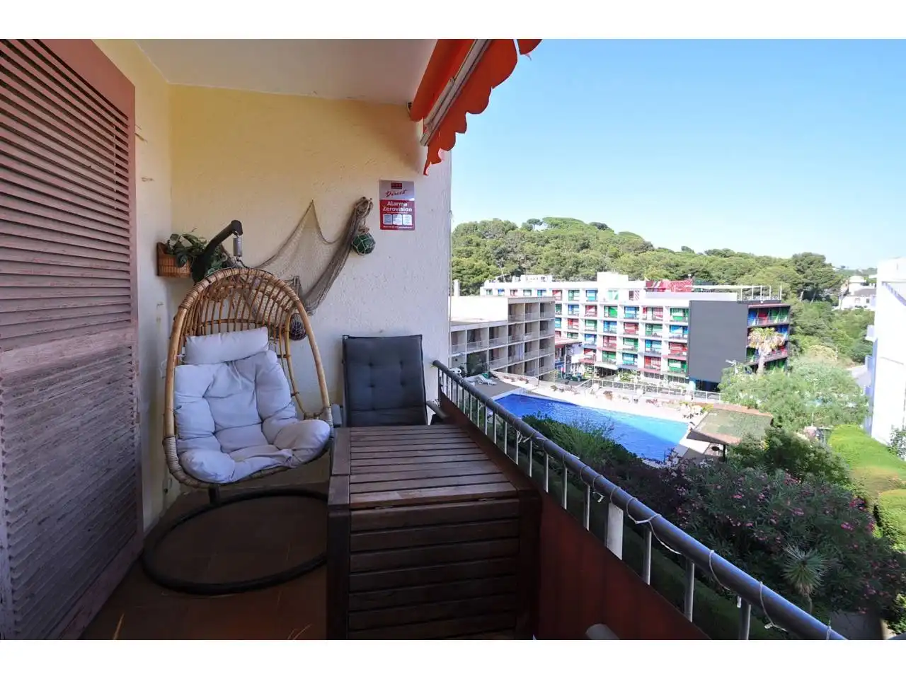 Terrasse von Wohnungen zum Verkauf in Lloret de Mar mit Möbliert, Balkon und Gemeinschaftspool