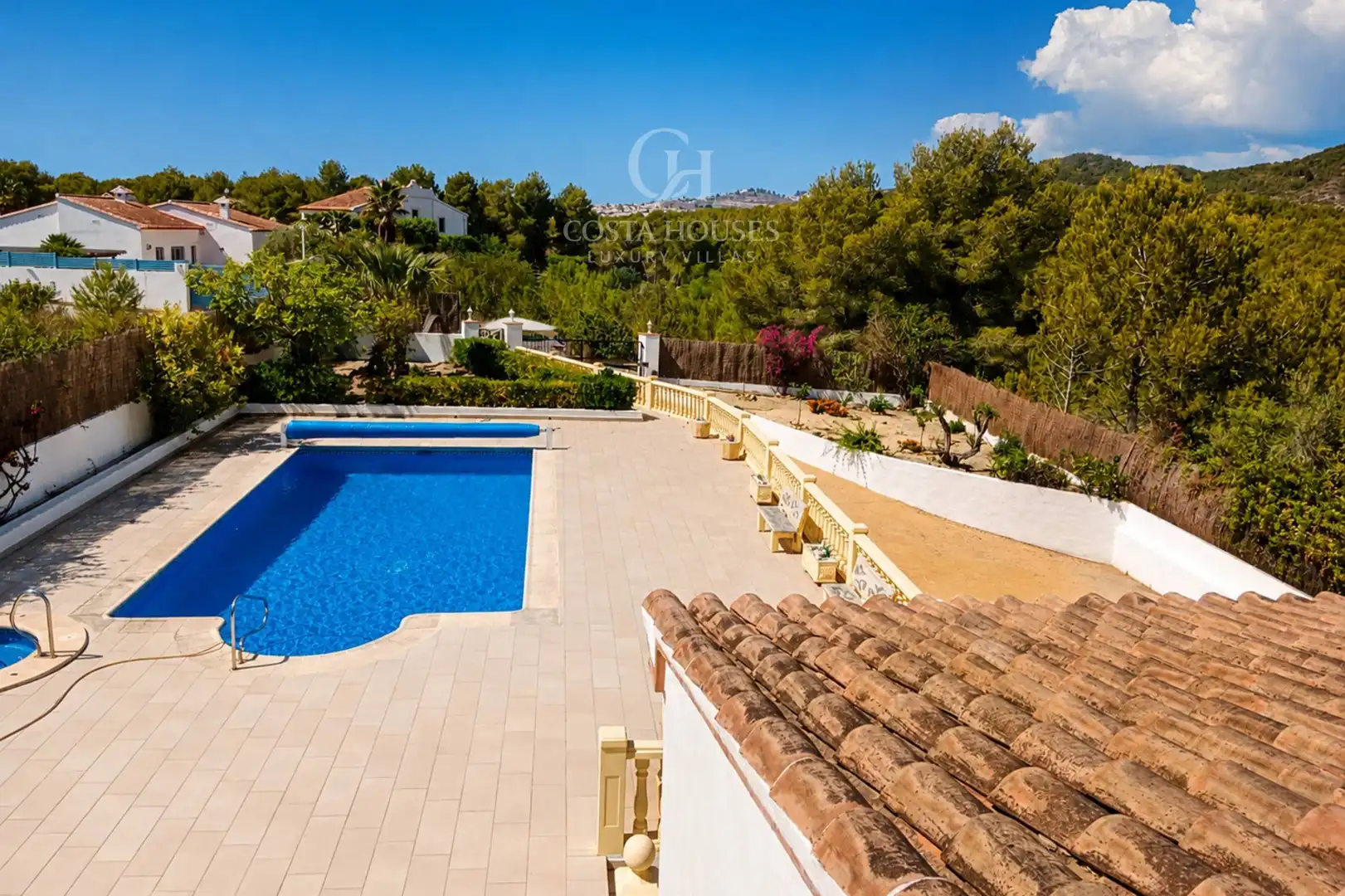 Vista exterior de Casa o chalet en venta en Jávea / Xàbia con Aire acondicionado, Calefacción y Jardín privado