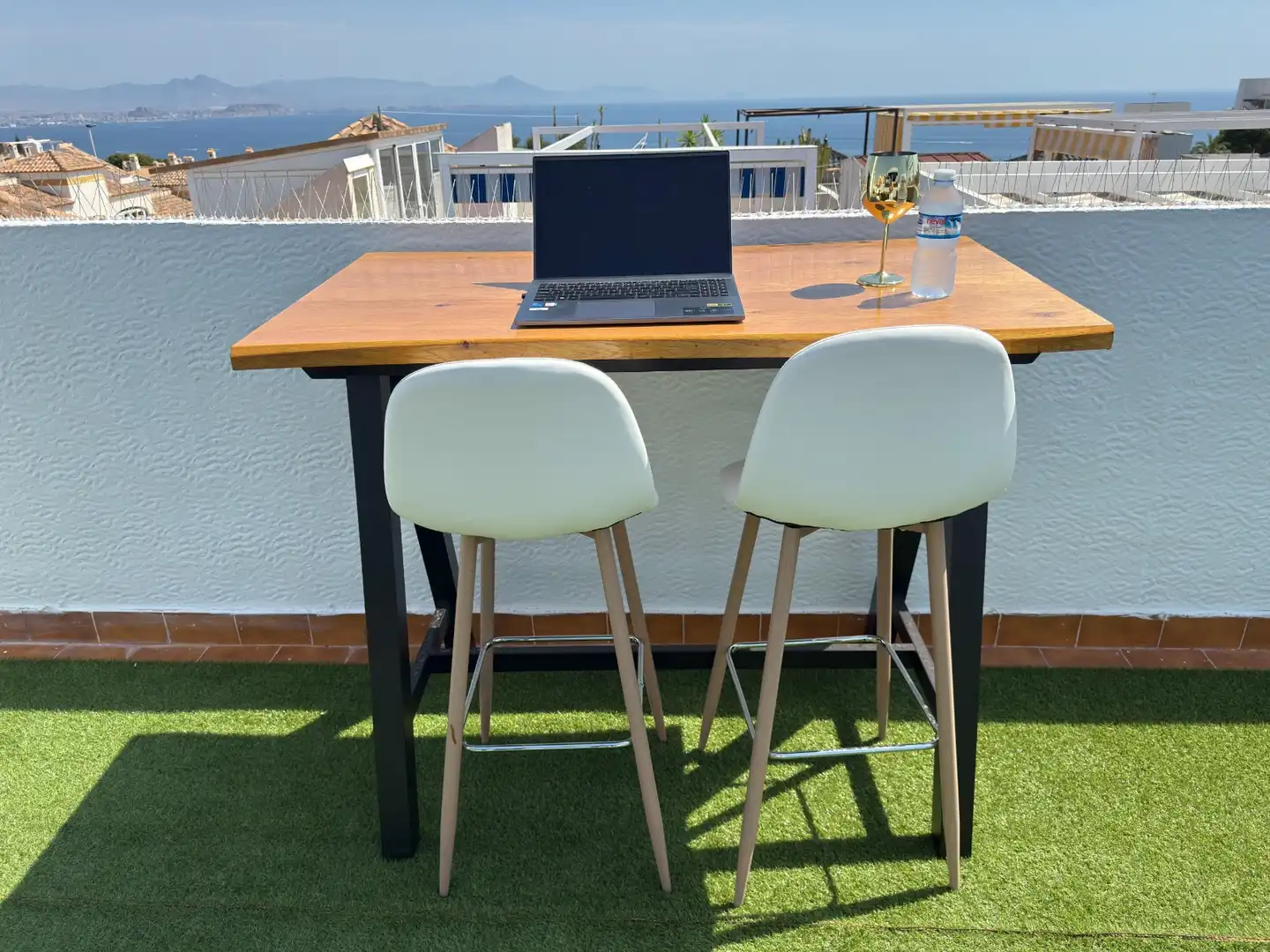 Terraza de Casa o chalet de alquiler en Santa Pola con Aire acondicionado, Calefacción y Terraza