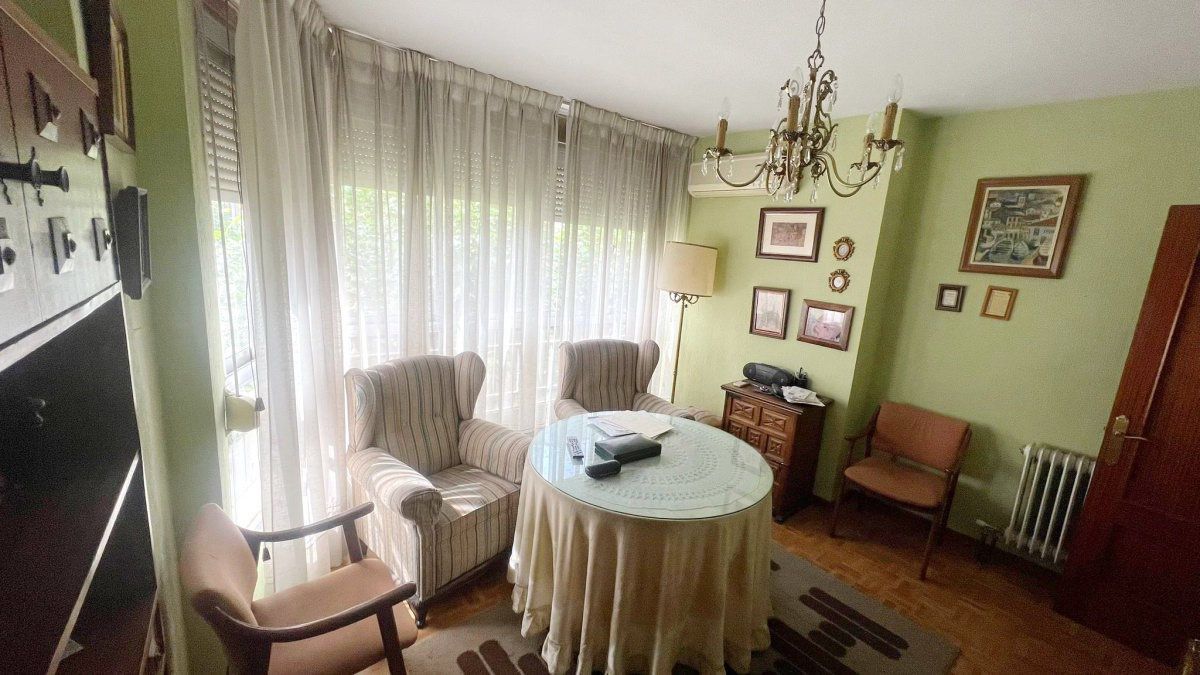 Living room of Flat for sale in Ciudad Real Capital  with Air Conditioner, Heating and Balcony