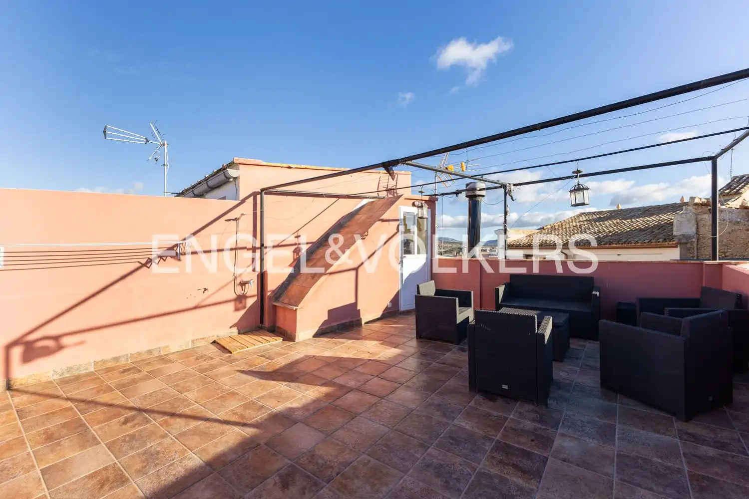 Terrassa de Casa o xalet en venda en Villar del Arzobispo amb Aire condicionat, Calefacció i Traster