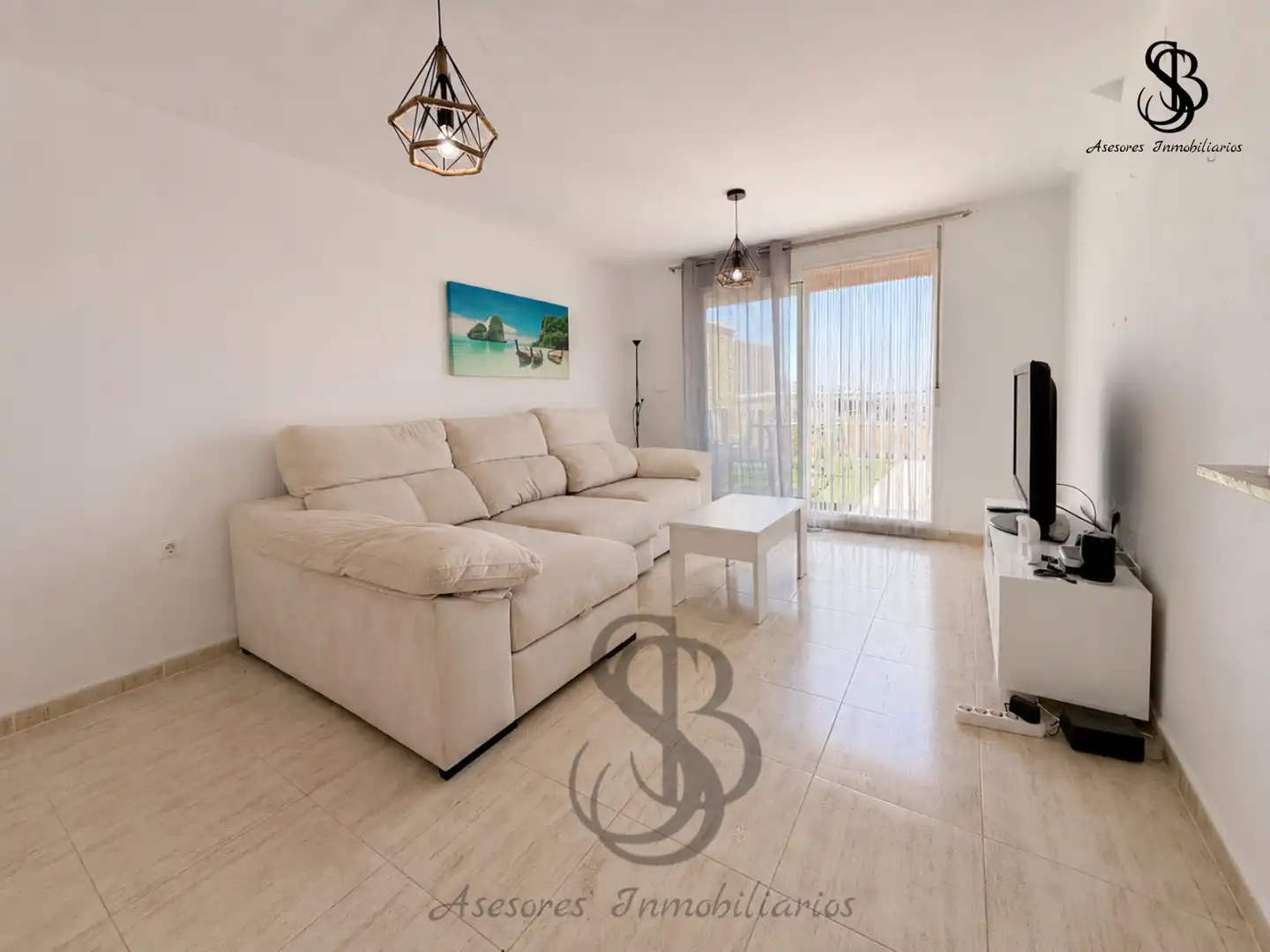 Sala de estar de Ático de alquiler en Mutxamel con Terraza, Amueblado y Horno