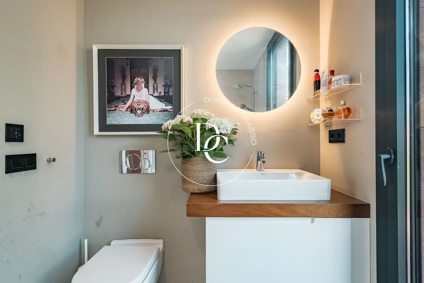 Baño de Casa o chalet de alquiler en Sitges con Aire acondicionado, Calefacción y Jardín privado
