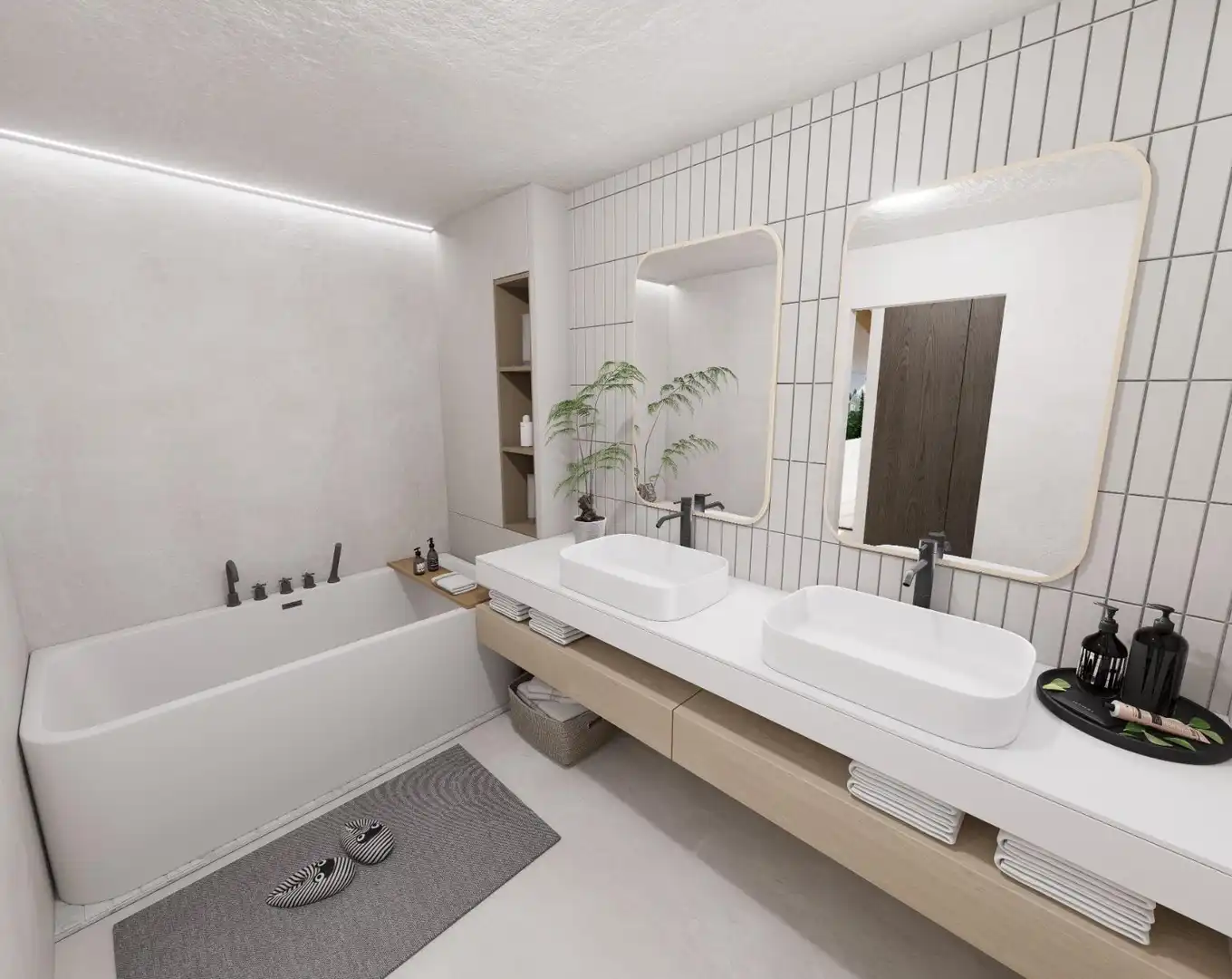 Baño de Casa o chalet en venta en Blanes con Aire acondicionado, Calefacción y Jardín privado