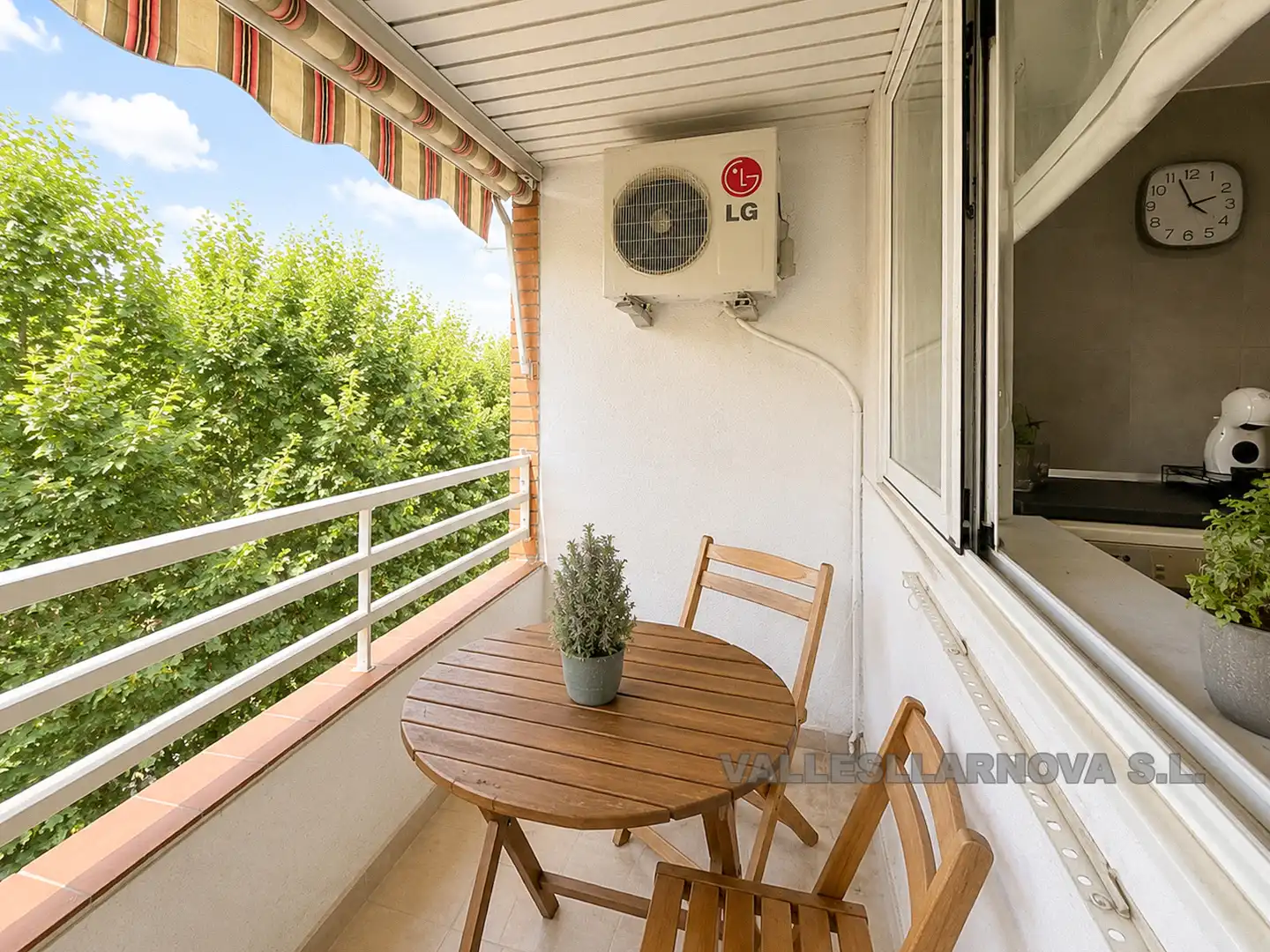 Balcony of Flat for sale in Mollet del Vallès  with Air Conditioner, Heating and Terrace