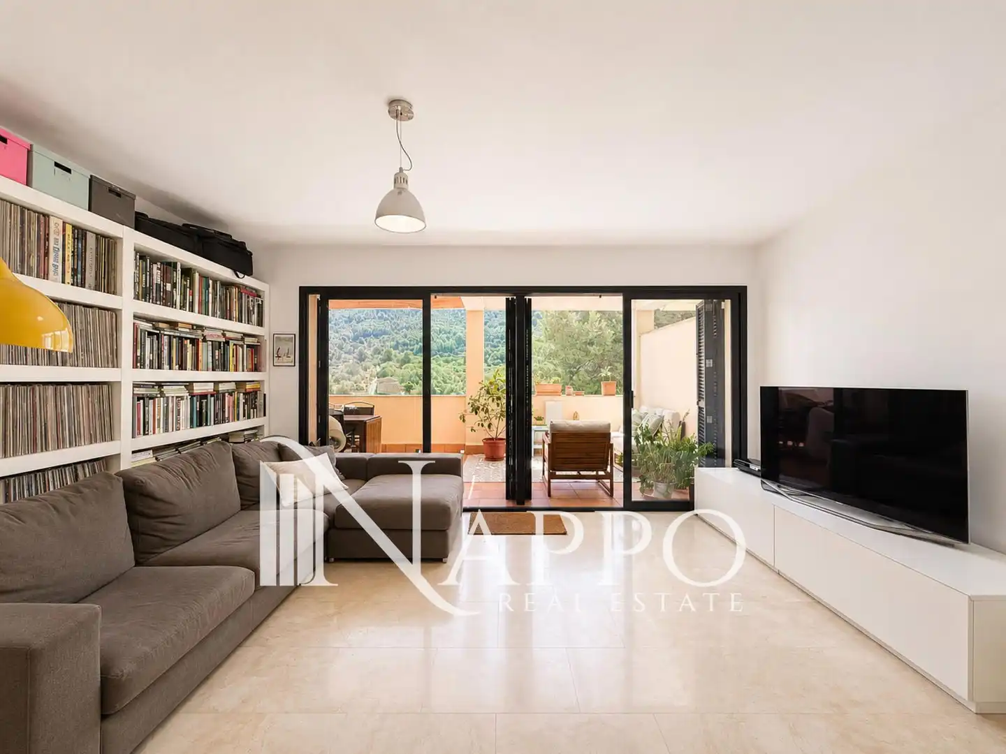 Living room of Flat for sale in Andratx  with Air Conditioner, Heating and Terrace