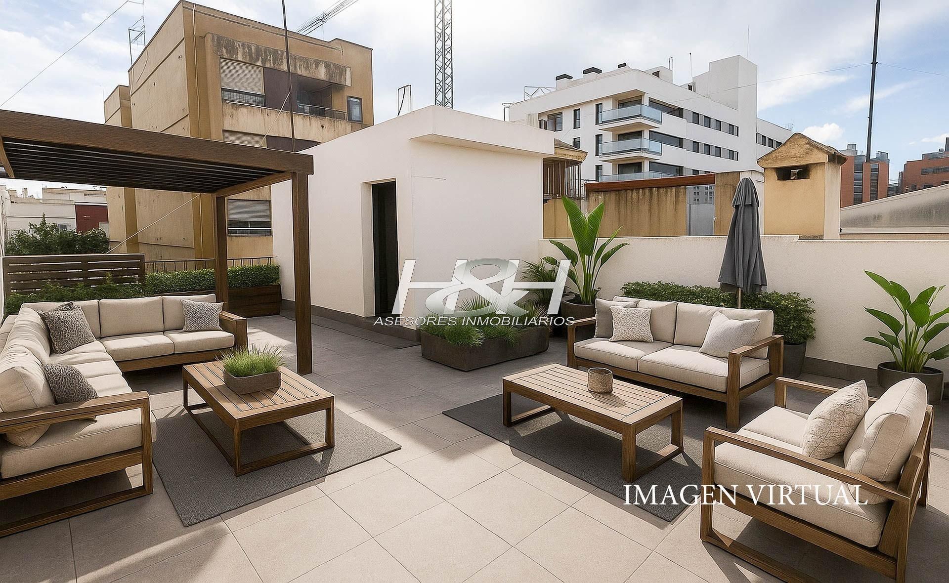 Terrassa de Casa o xalet en venda en Paterna amb Aire condicionat i Terrassa