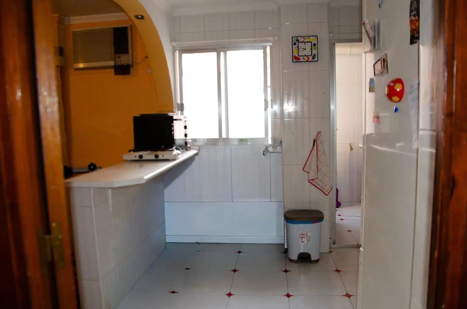 Cocina de Piso en venta en Málaga con Jardín privado, Terraza y Amueblado