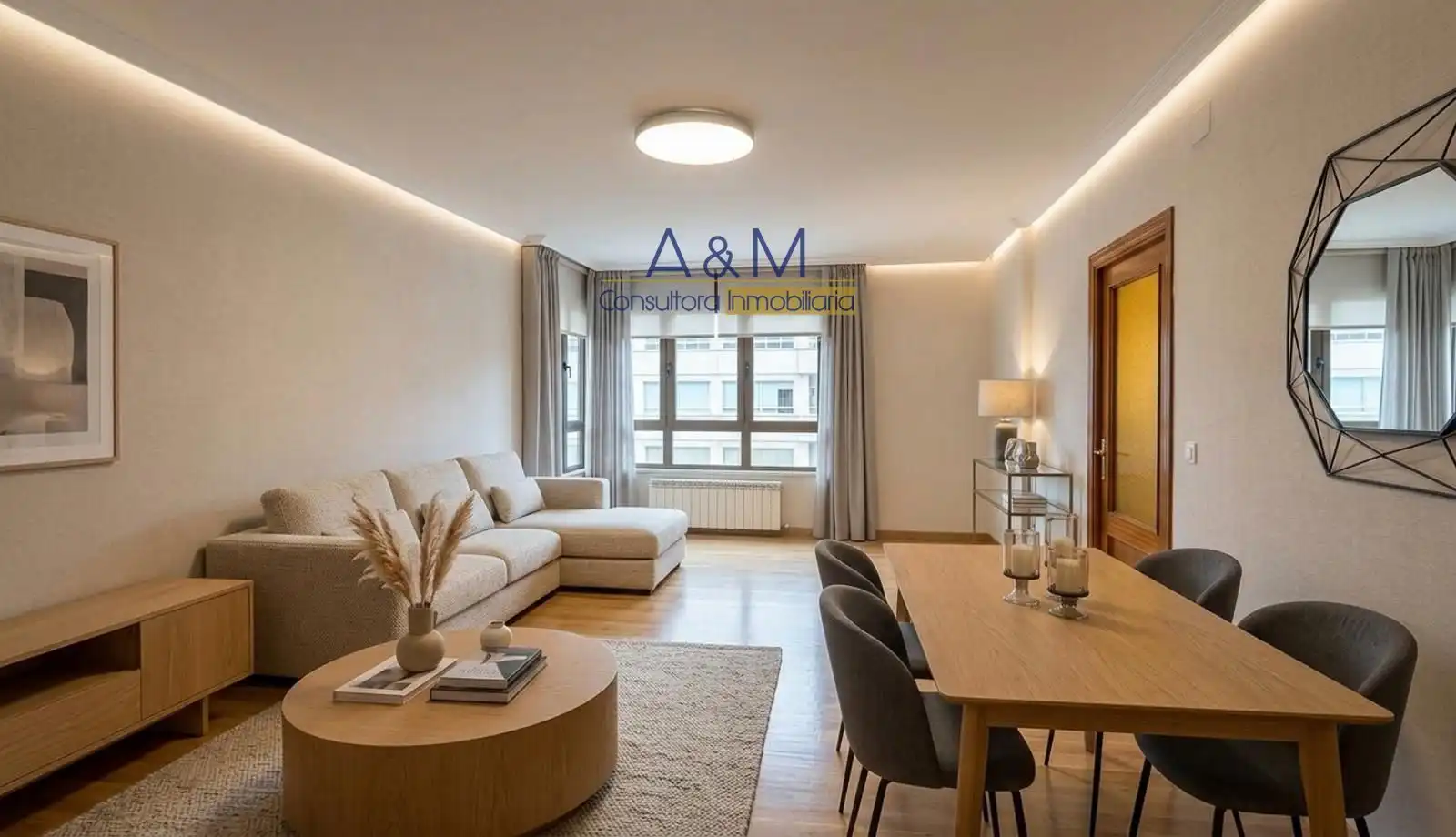 Sala d'estar de Pis en venda en Valladolid Capital amb Calefacció, Parquet i Terrassa