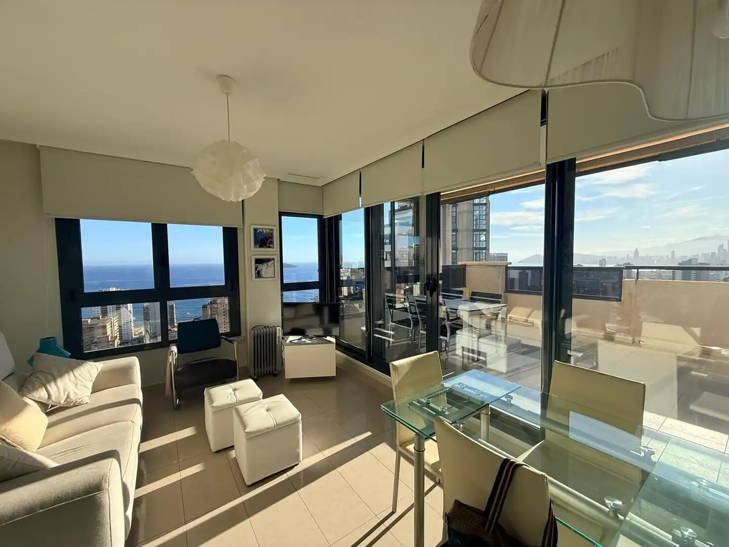 Living room of Attic for sale in Benidorm  with Air Conditioner and Community pool