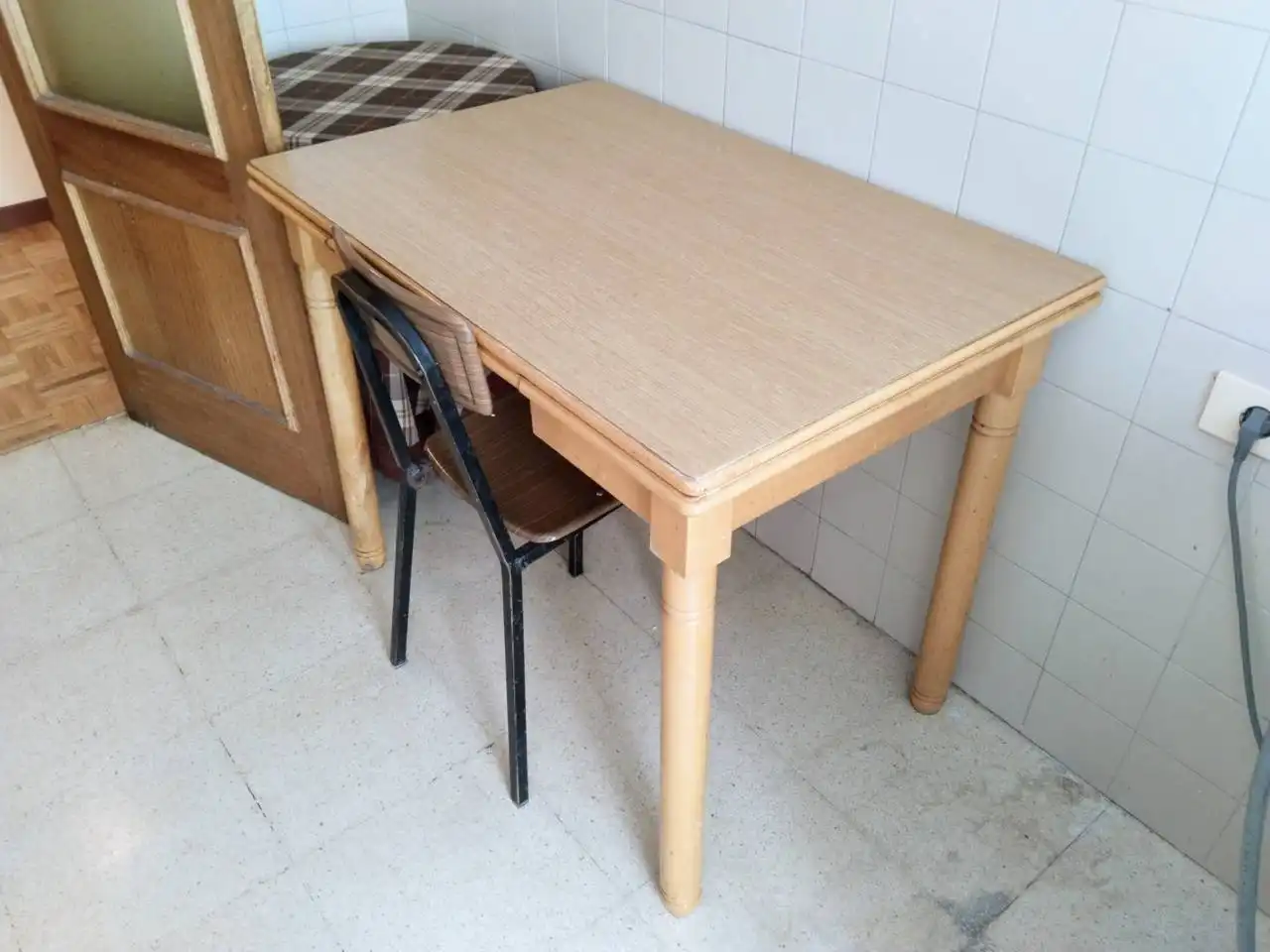 Dining room of Flat for rent in Burgos  with Heating, Parquet flooring and Terrace