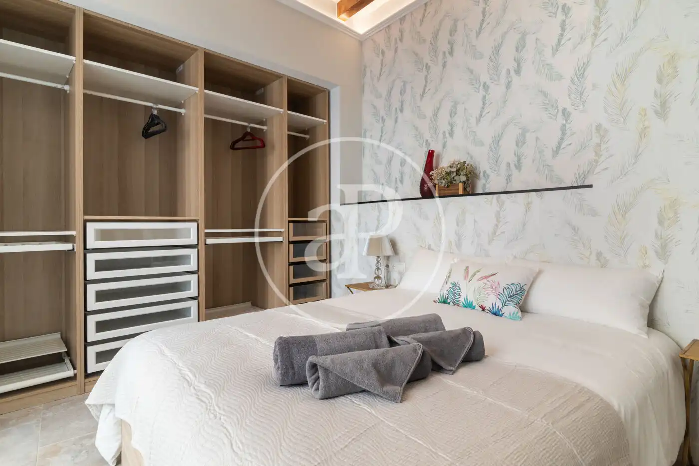 Schlafzimmer von Wohnung zum Verkauf in Valencia mit Klimaanlage, Heizung und Terrasse