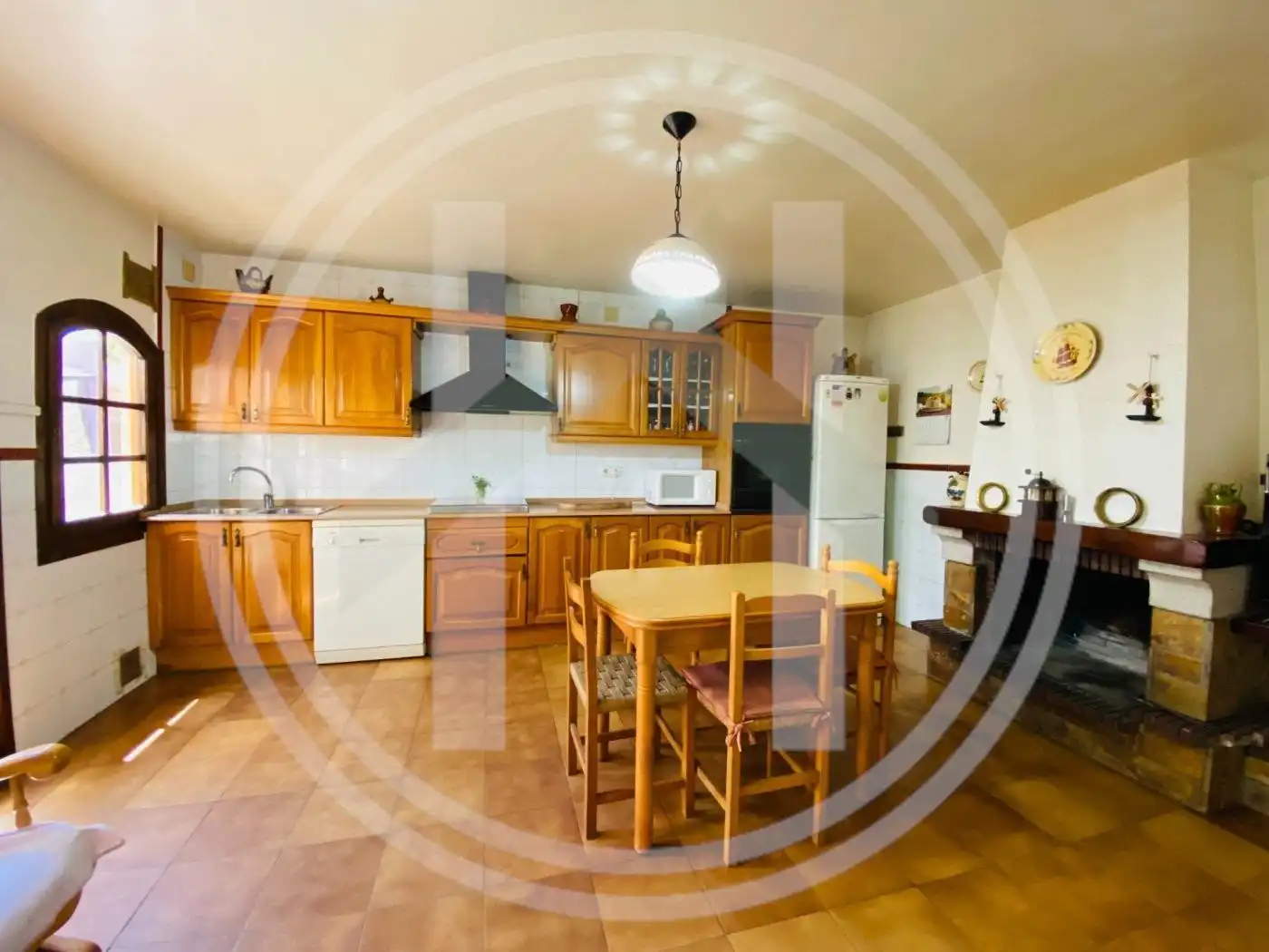 Cocina de Casa o chalet en venta en Cardedeu con Calefacción, Jardín privado y Terraza