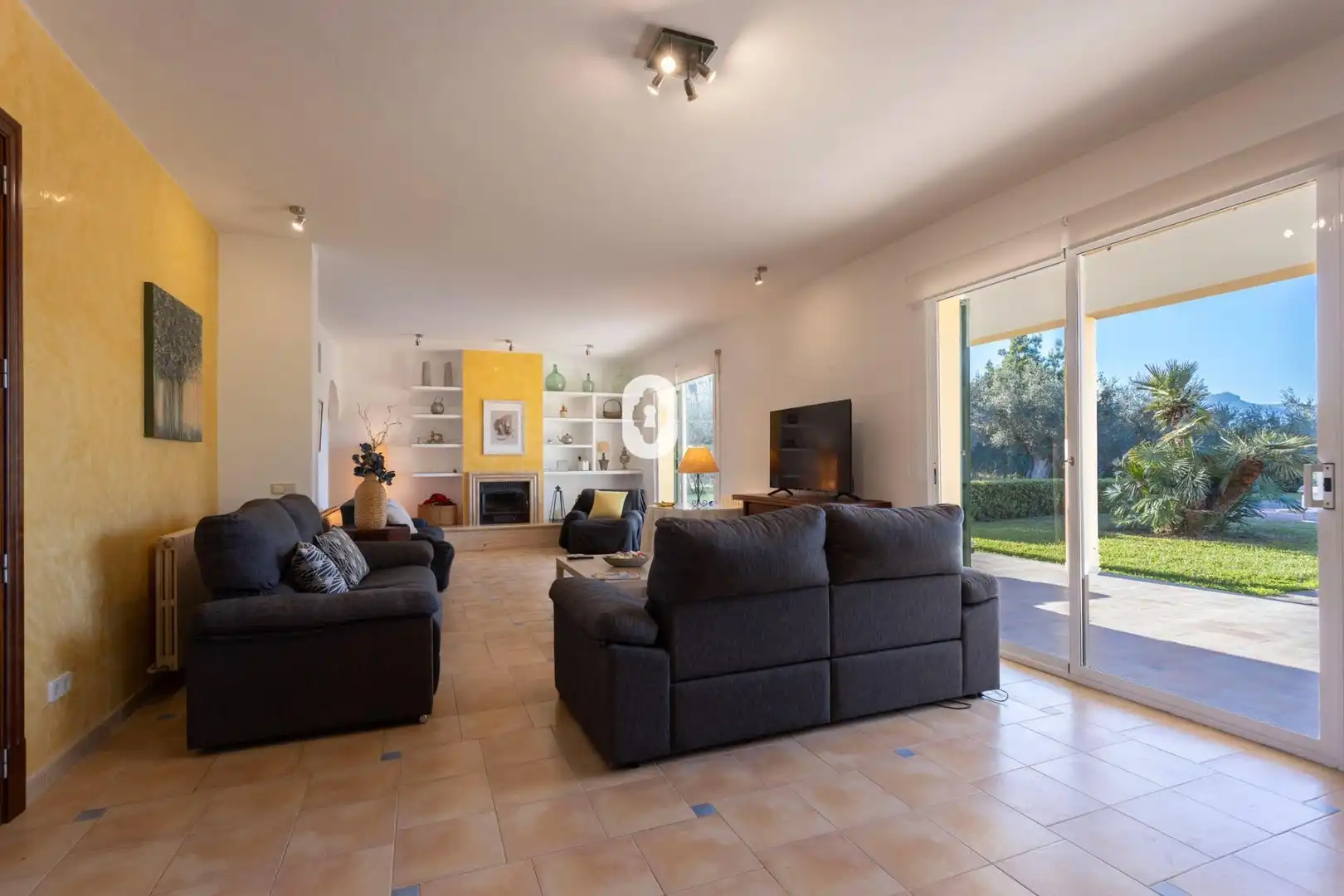 Living room of Country homes for sale in Inca  with Air Conditioner, Private garden and Terrace