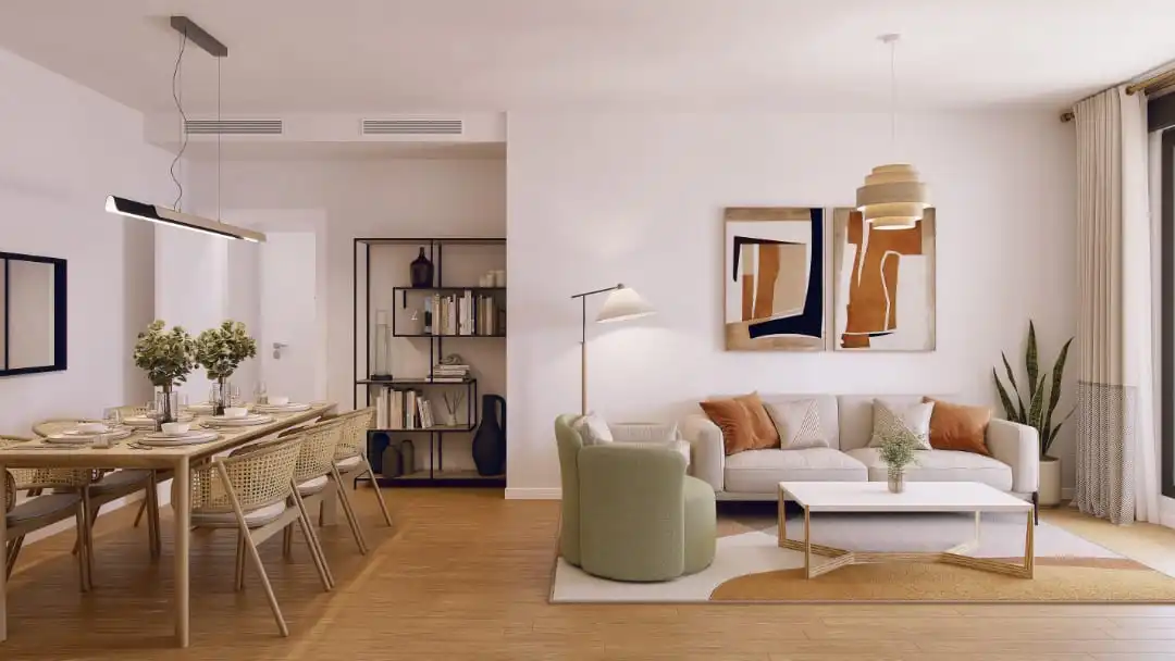 Sala d'estar de Pis en venda en Sevilla amb Aire condicionat, Terrassa i Traster