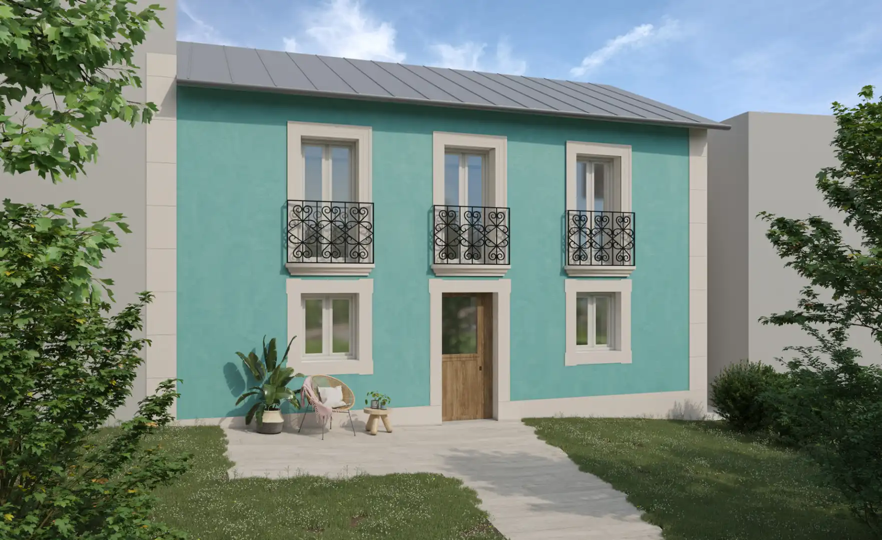 Exterior view of Detached homes for sale in Ferrol
