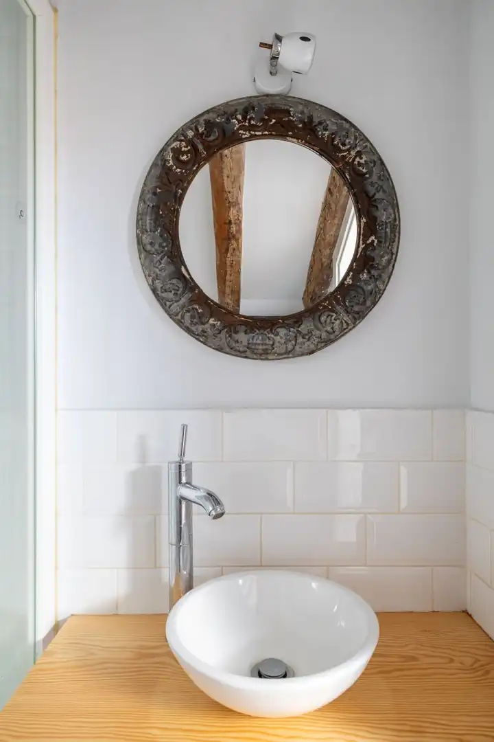 Badezimmer von Wohnungen zur Miete in Madrid mit Klimaanlage, Heizung und Möbliert
