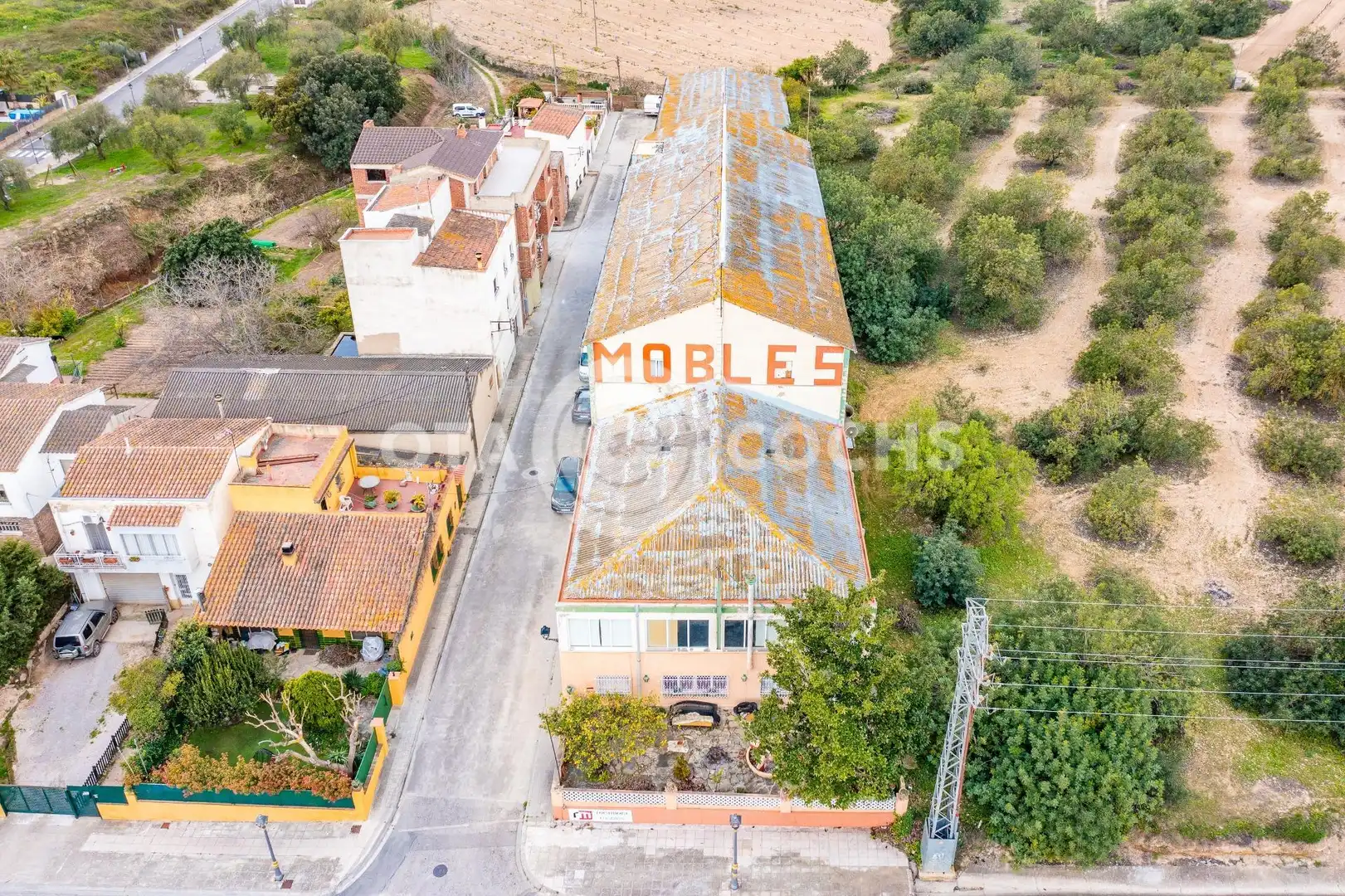 Exterior view of Industrial buildings for sale in Vallmoll