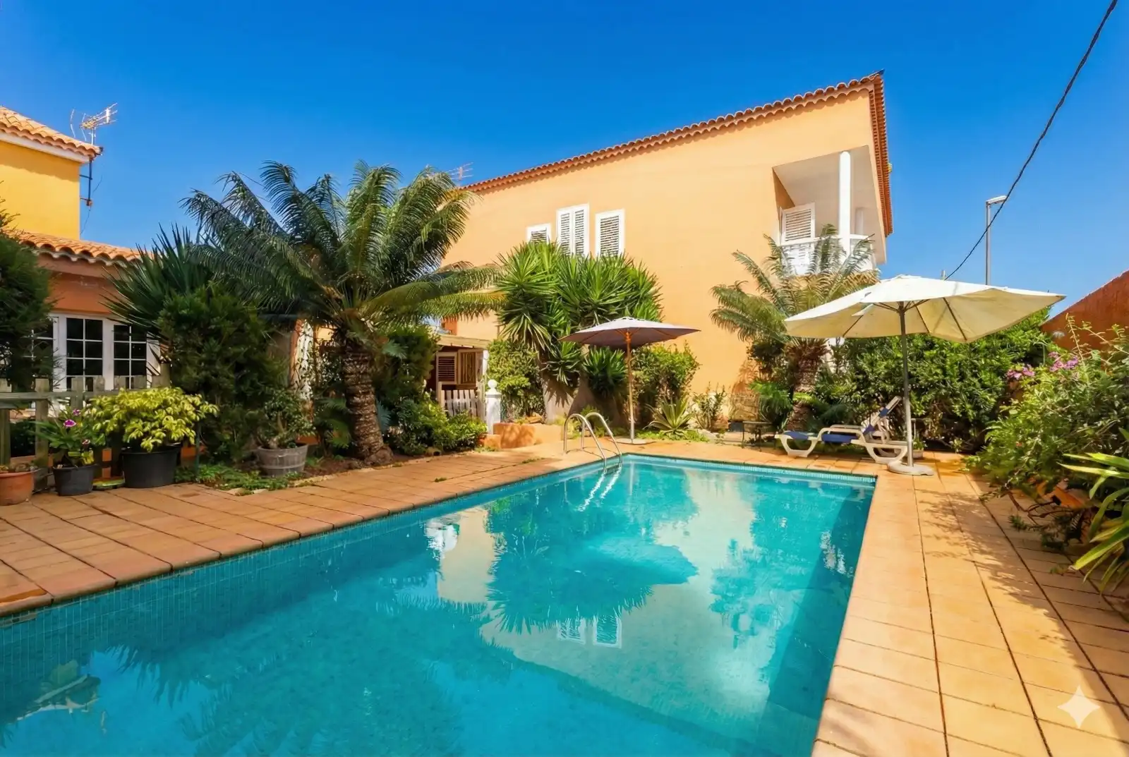 Swimming pool of Houses for sale in San Cristóbal de la Laguna  with Private garden, Terrace and Storage room