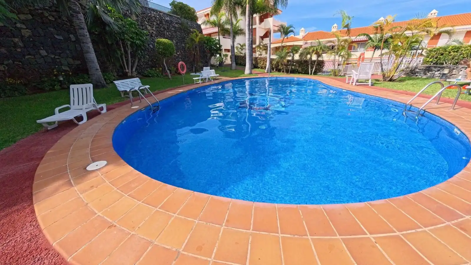 Schwimmbecken von Wohnungen zur Miete in Puerto de la Cruz mit Terrasse, Abstellraum und Möbliert