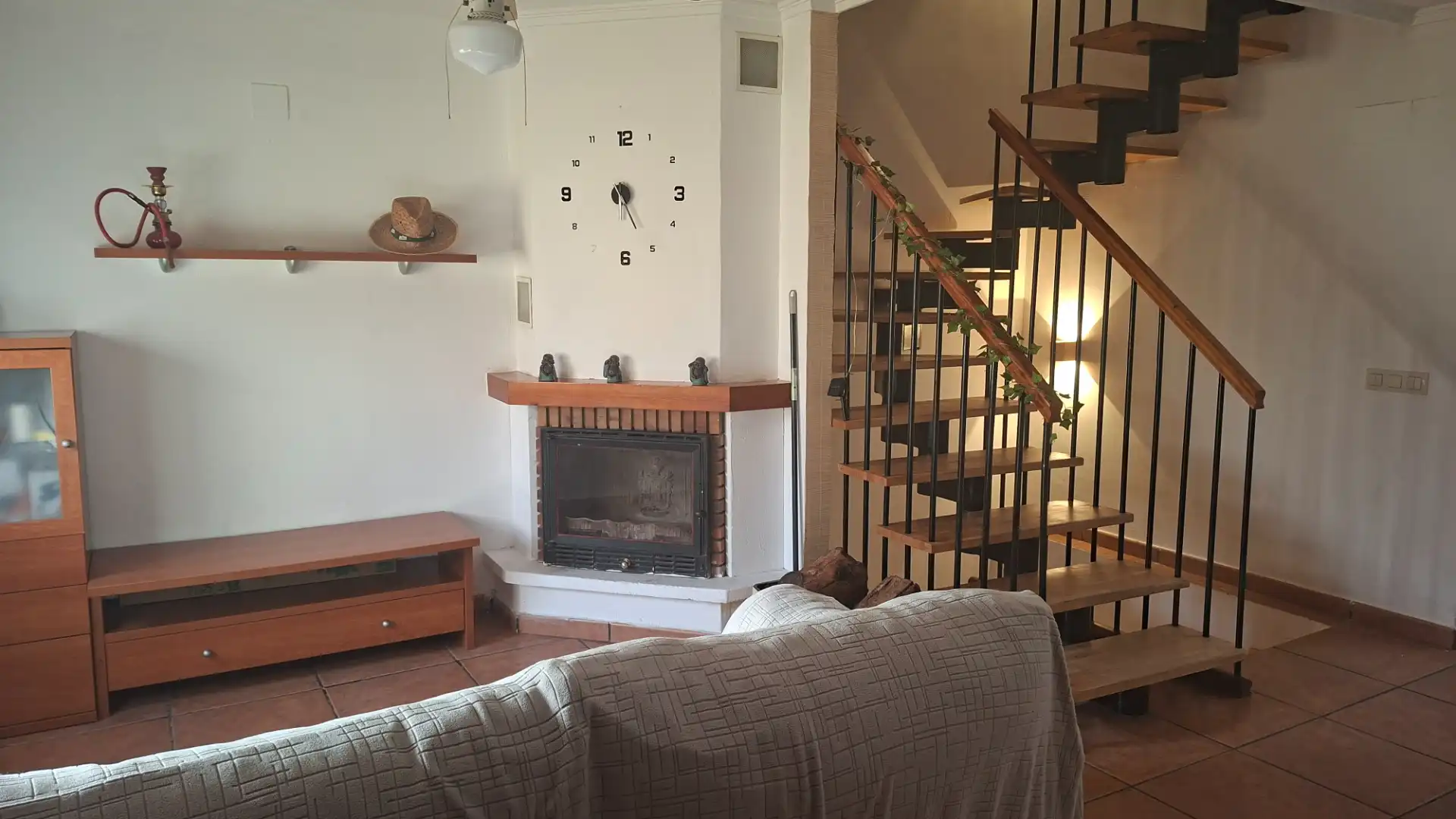 Sala de estar de Casa adosada en venta en Massamagrell con Aire acondicionado, Terraza y Balcón