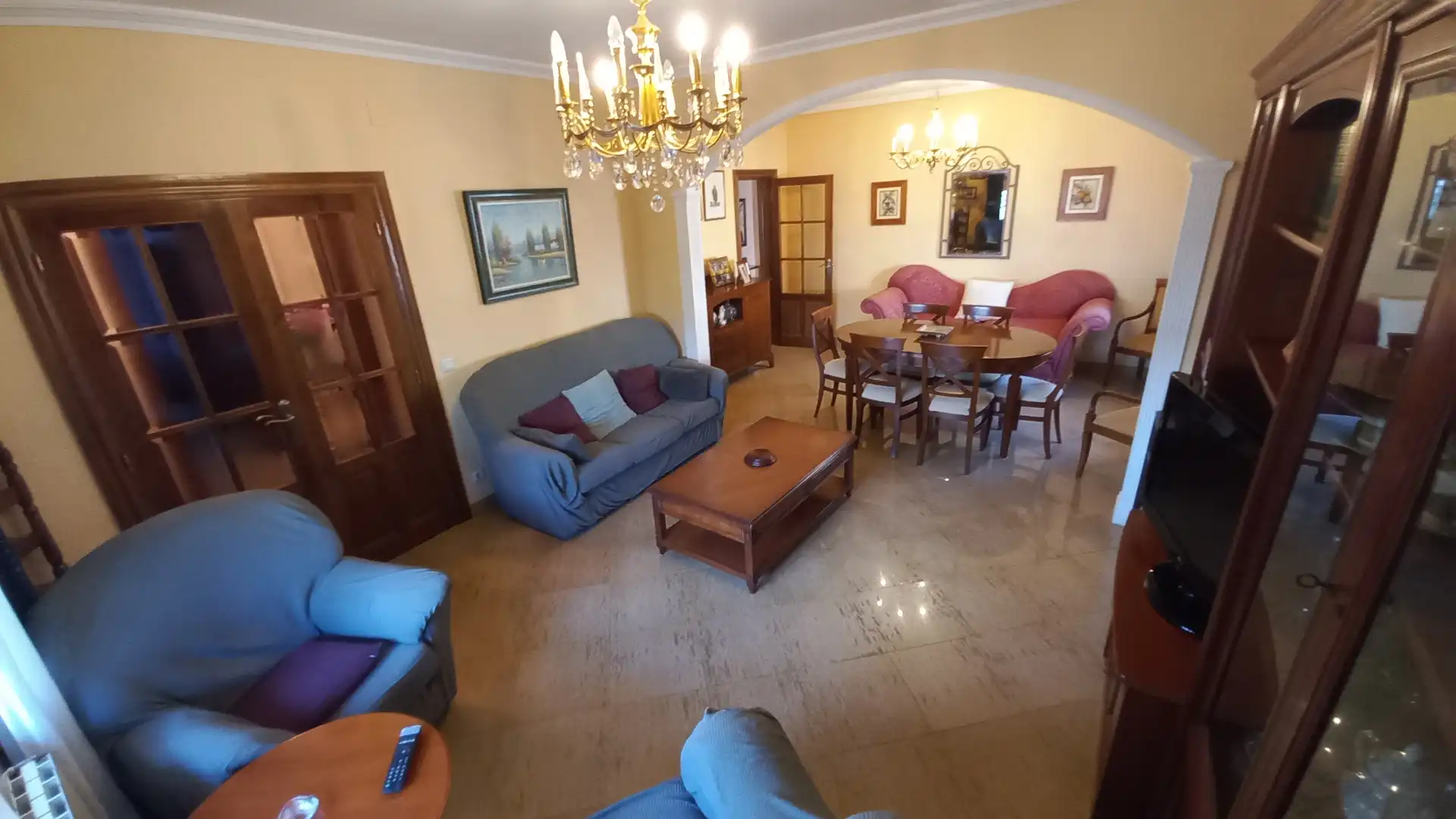 Living room of Houses for sale in Moraleja del Vino