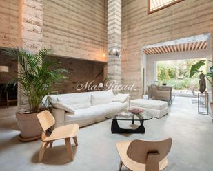 Living room of House or chalet to rent in  Barcelona Capital  with Air Conditioner, Heating and Terrace